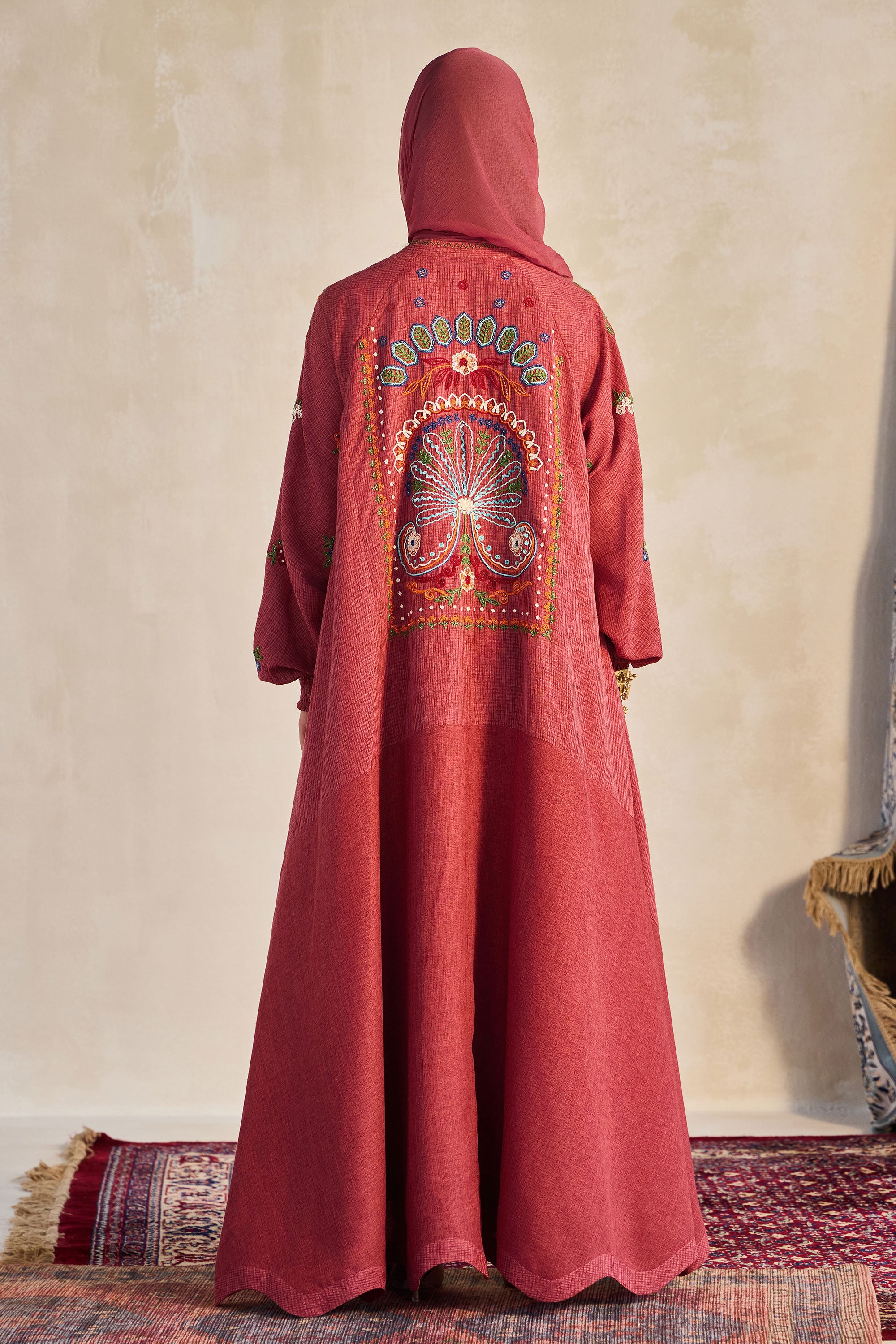 Fahliza Embroidered Abaya