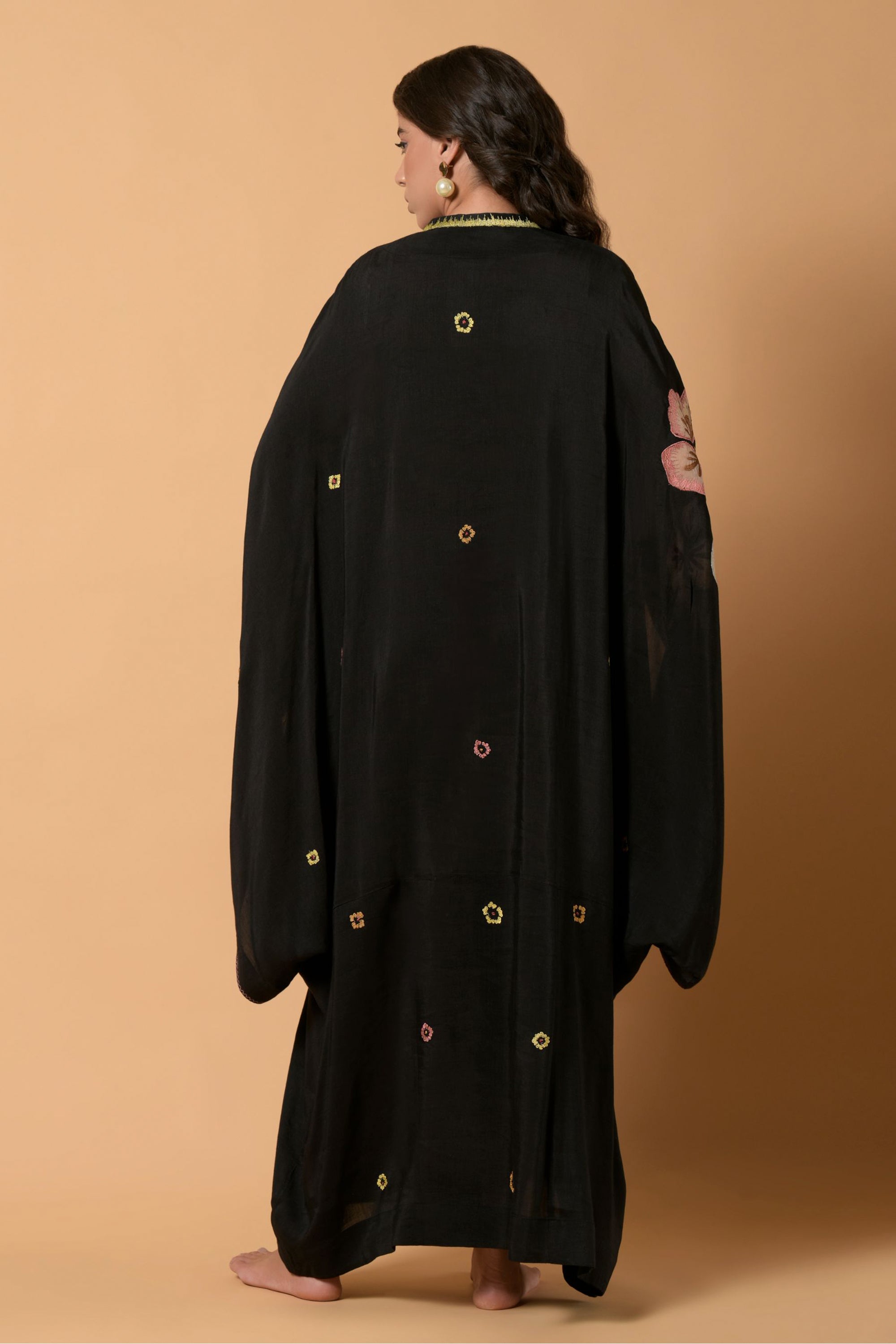 Kimiya Botanic Organza Jalabiya