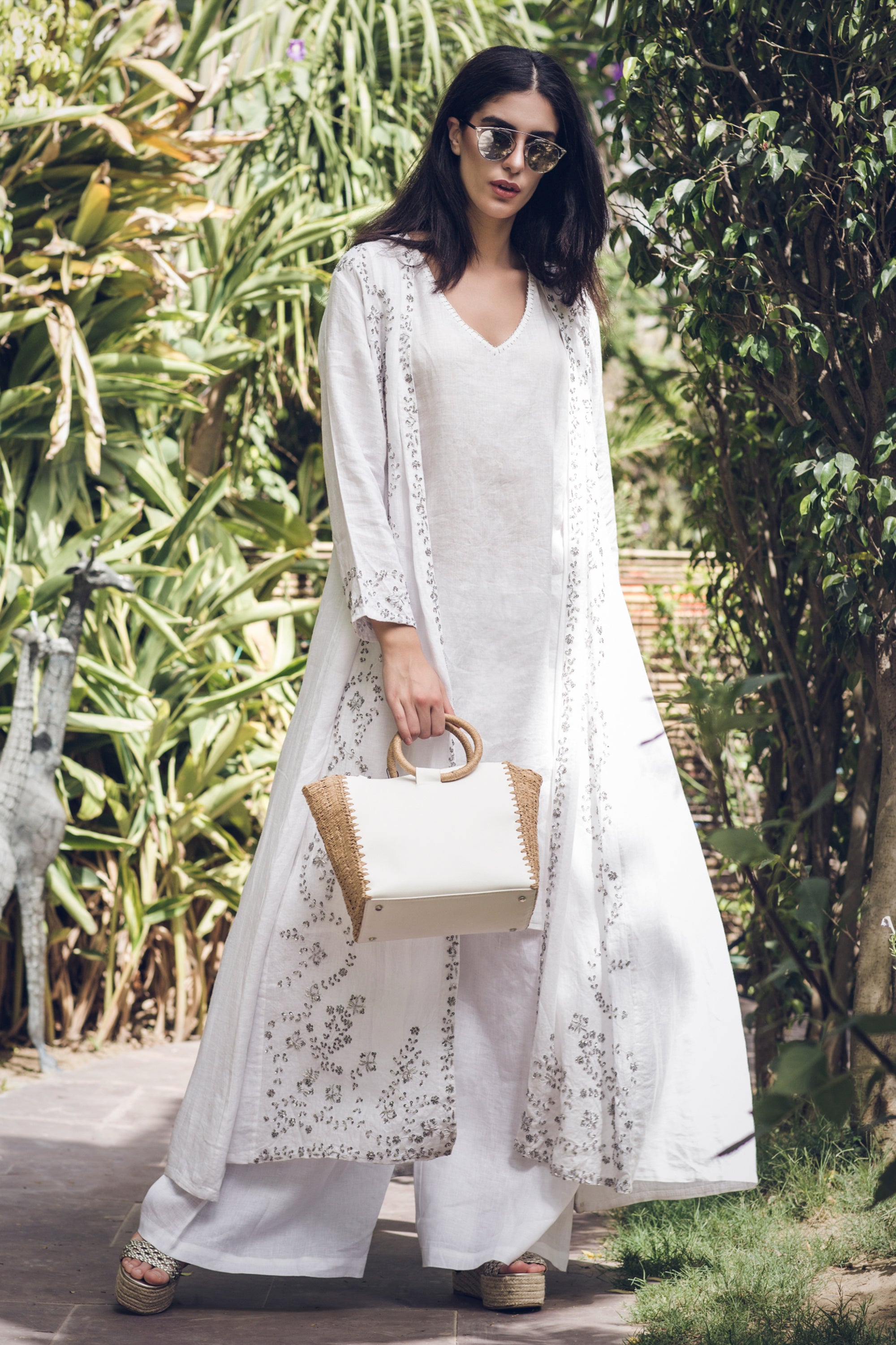 Rahaf Embroidered Abaya