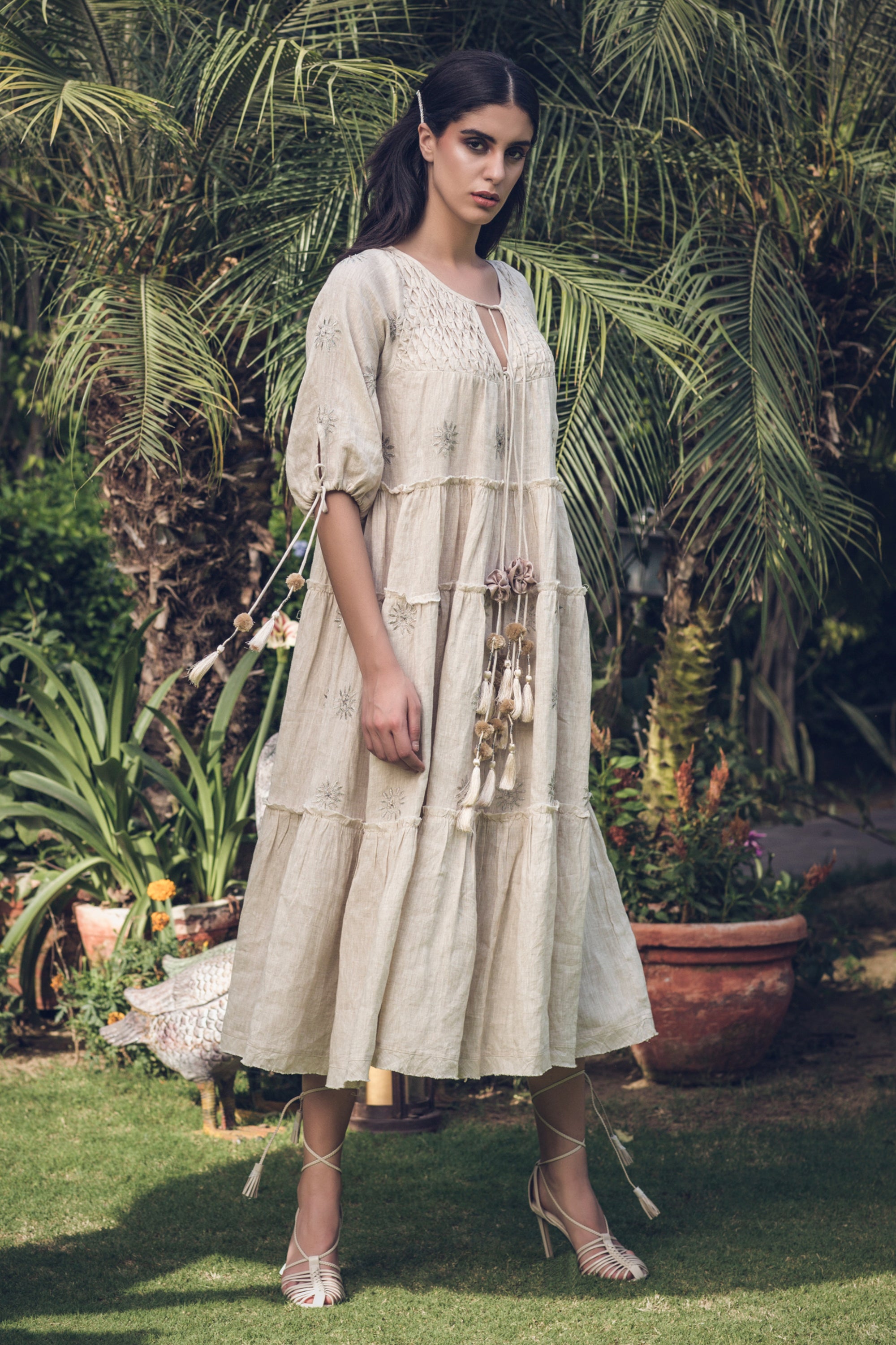 Unayzah Jalabiya with Tassels