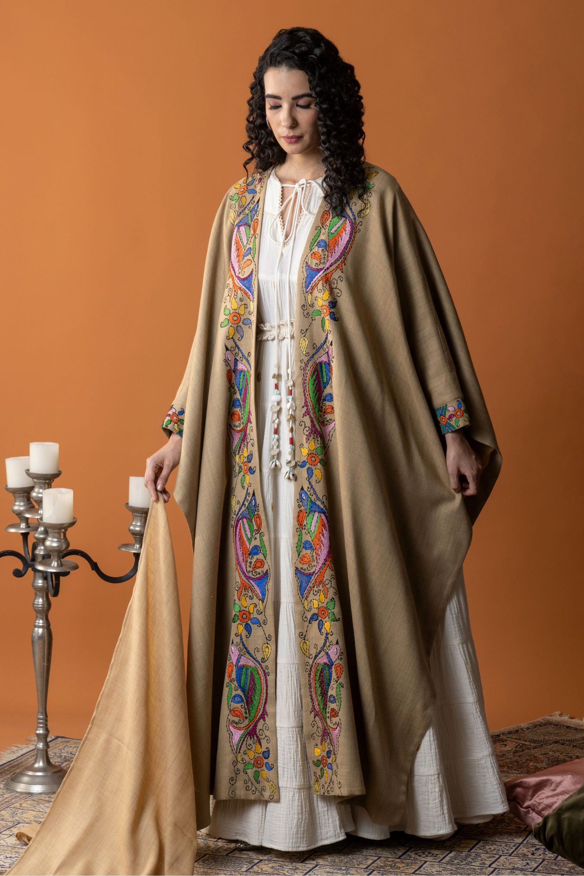 Bayan Embroidered Cape