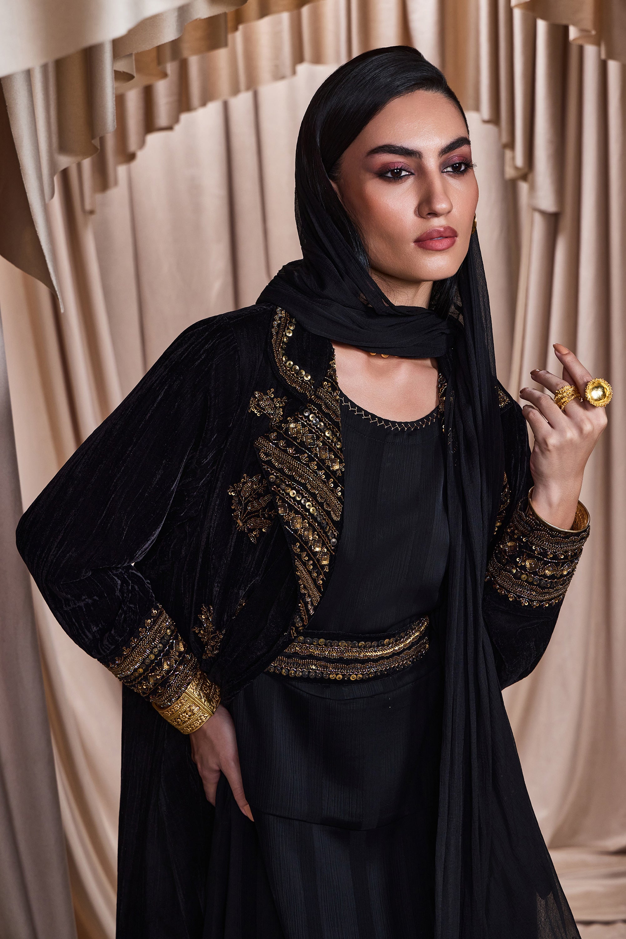 Azima Embellished Abaya
