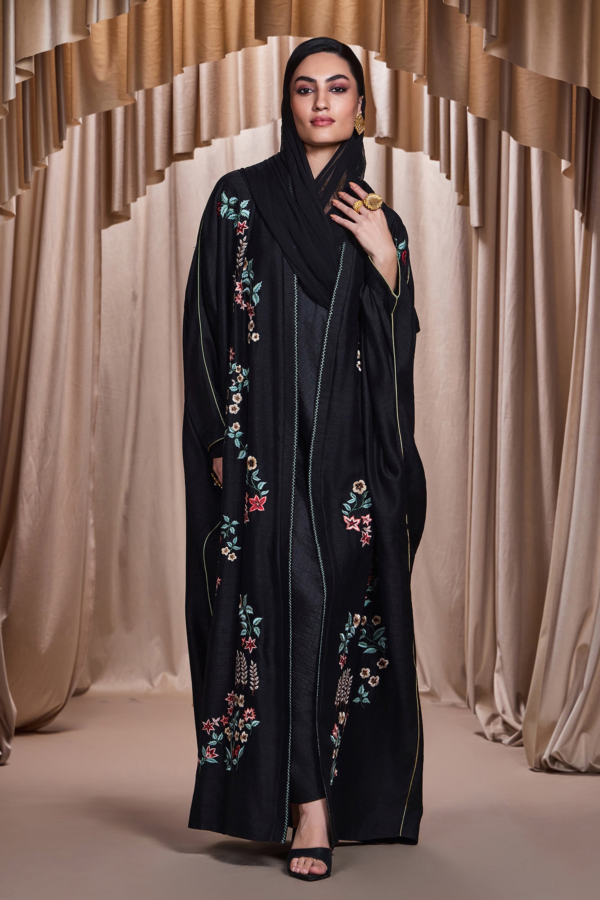 Lubaba Embroidered Abaya