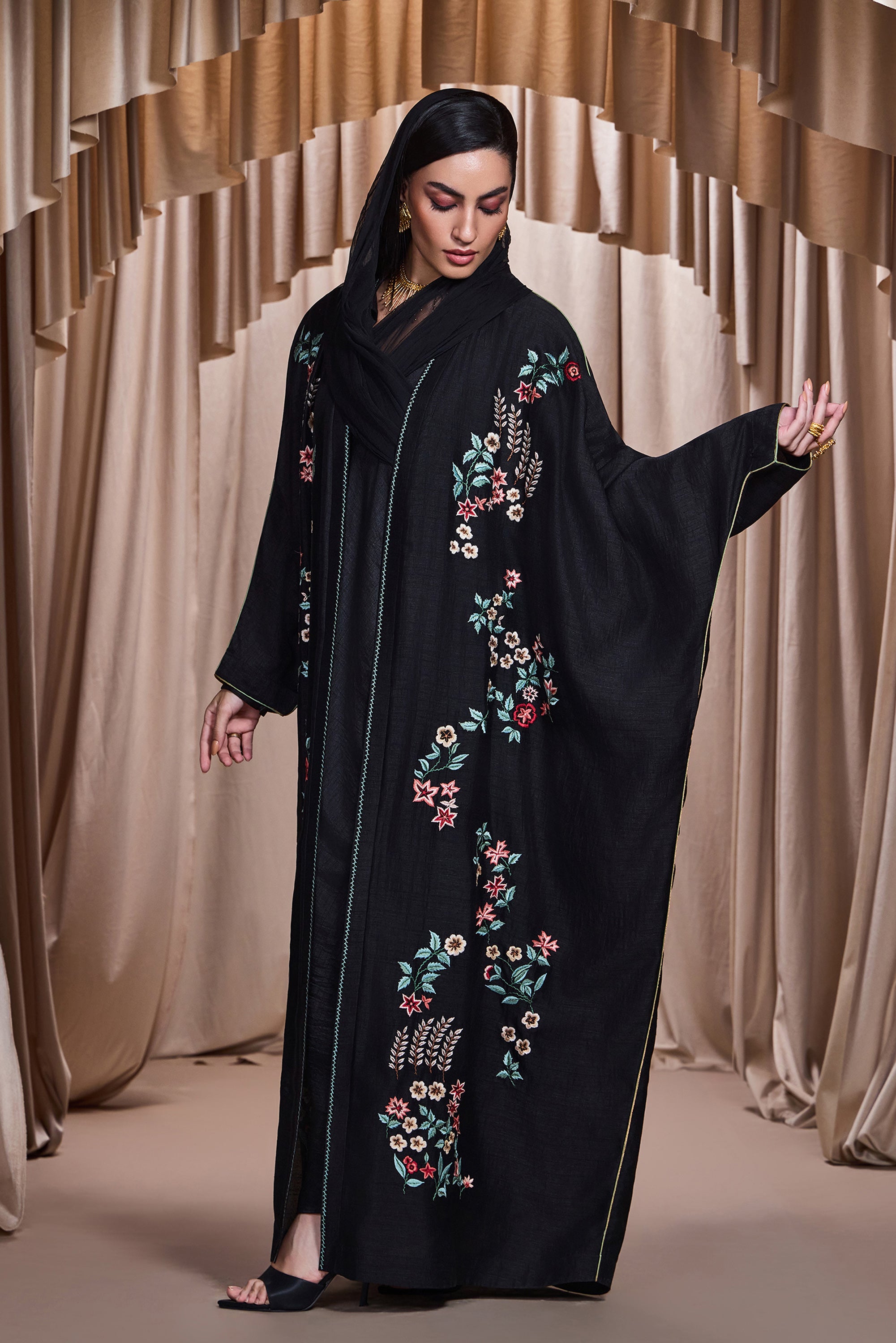 Lubaba Embroidered Abaya