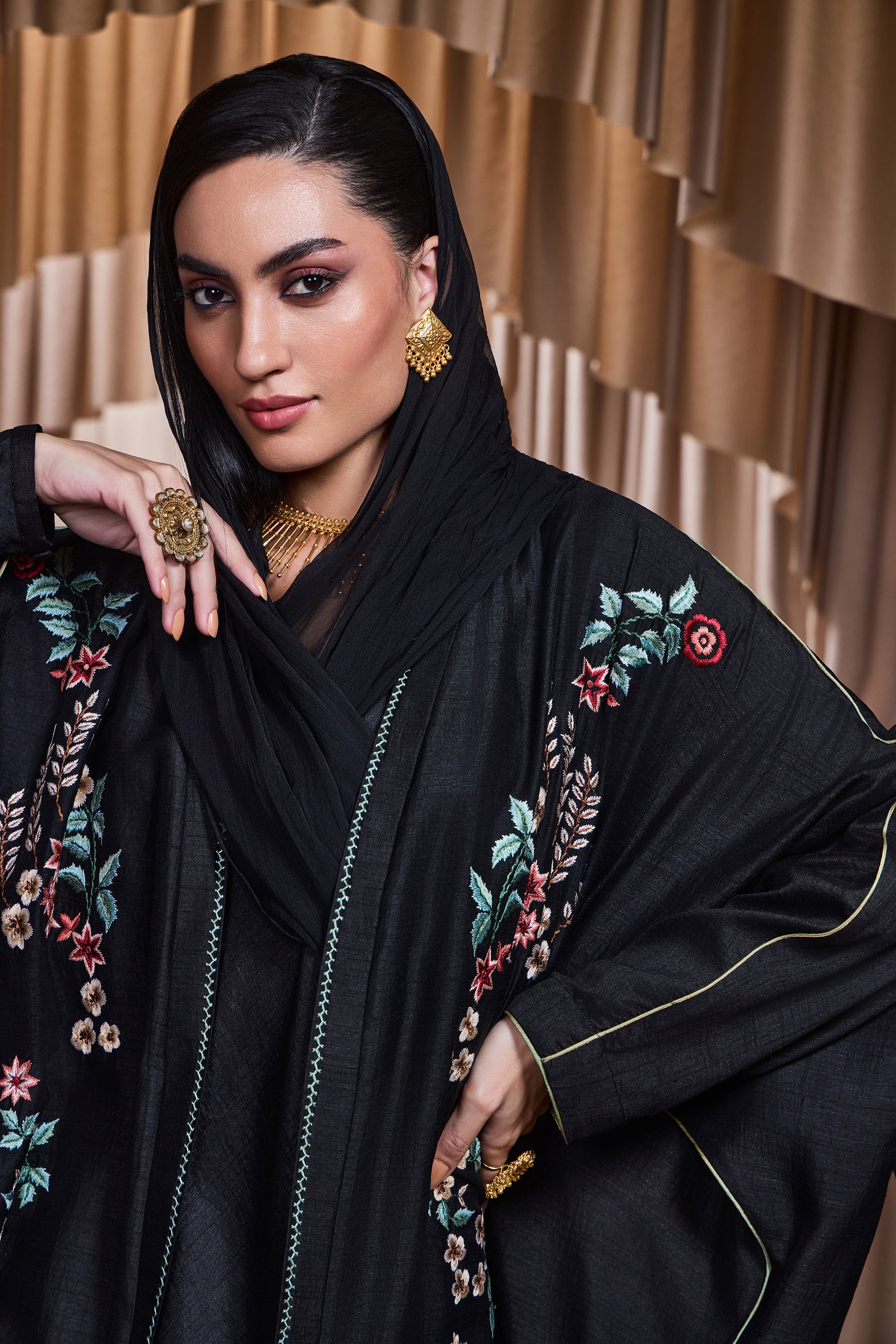 Lubaba Embroidered Abaya