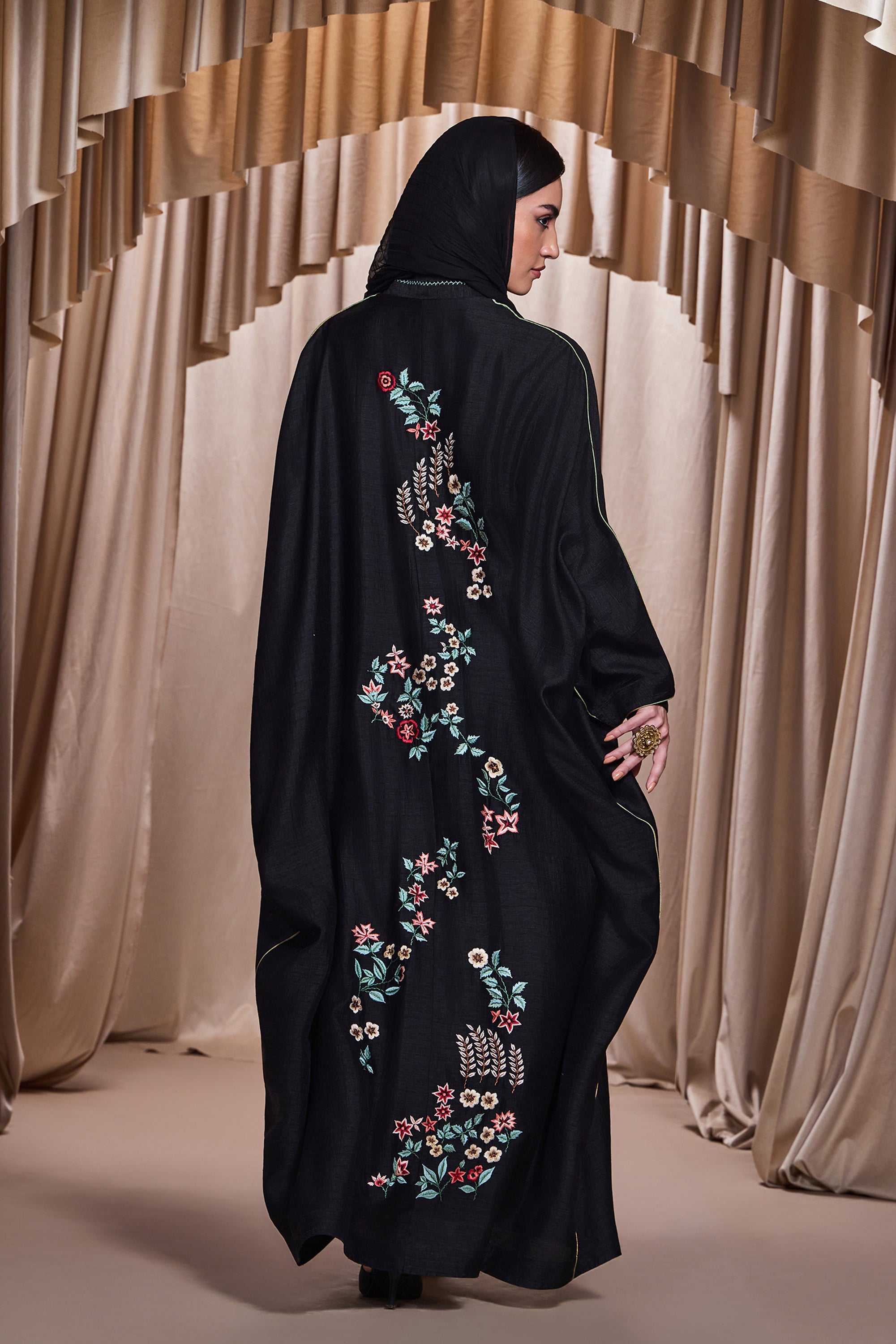 Lubaba Embroidered Abaya