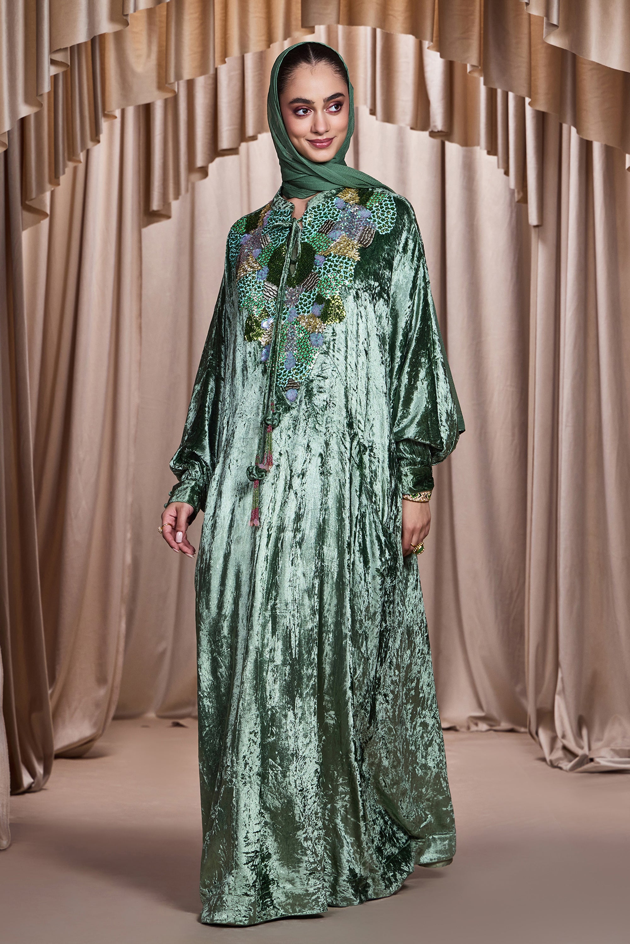 Majida Embellished Jalabiya