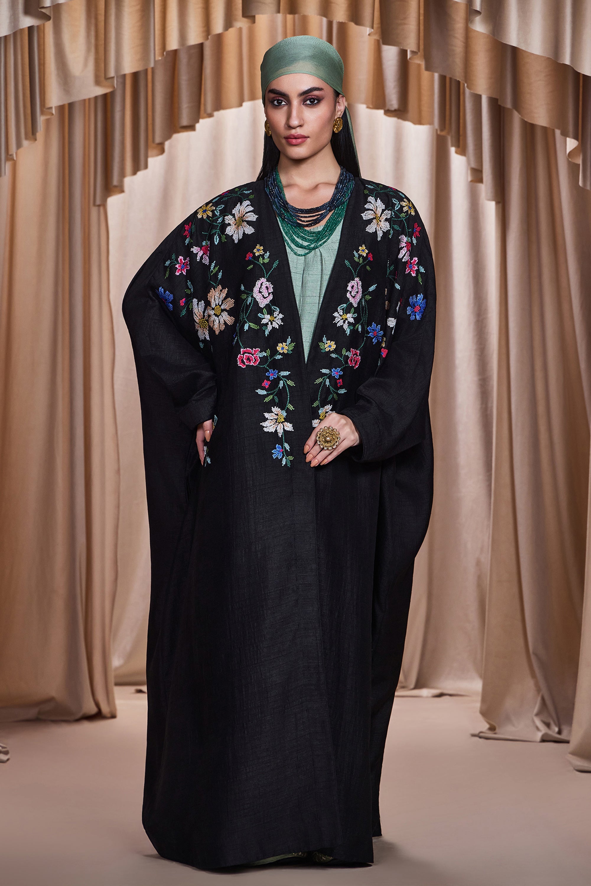 Aryana Embroidered Abaya