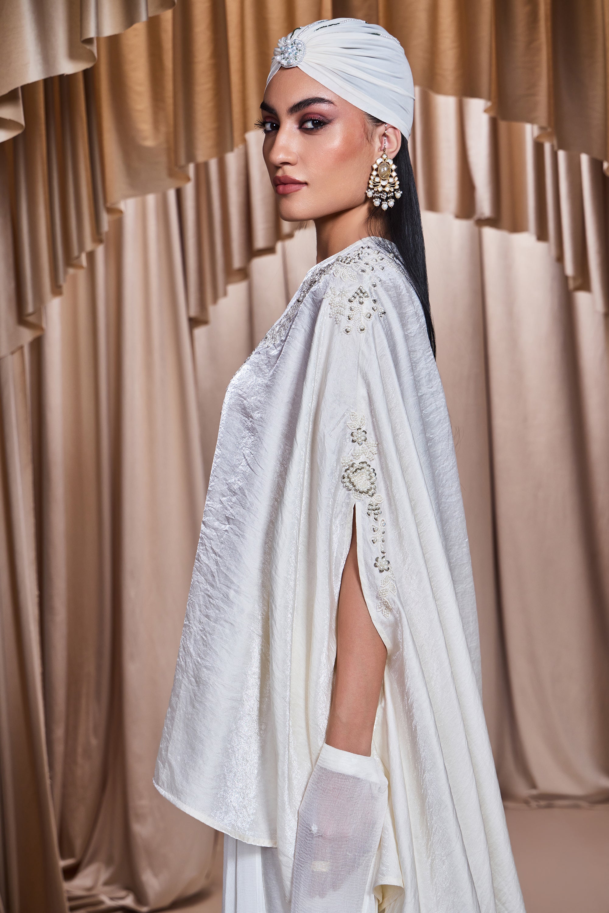 Vivian Embellished Cape