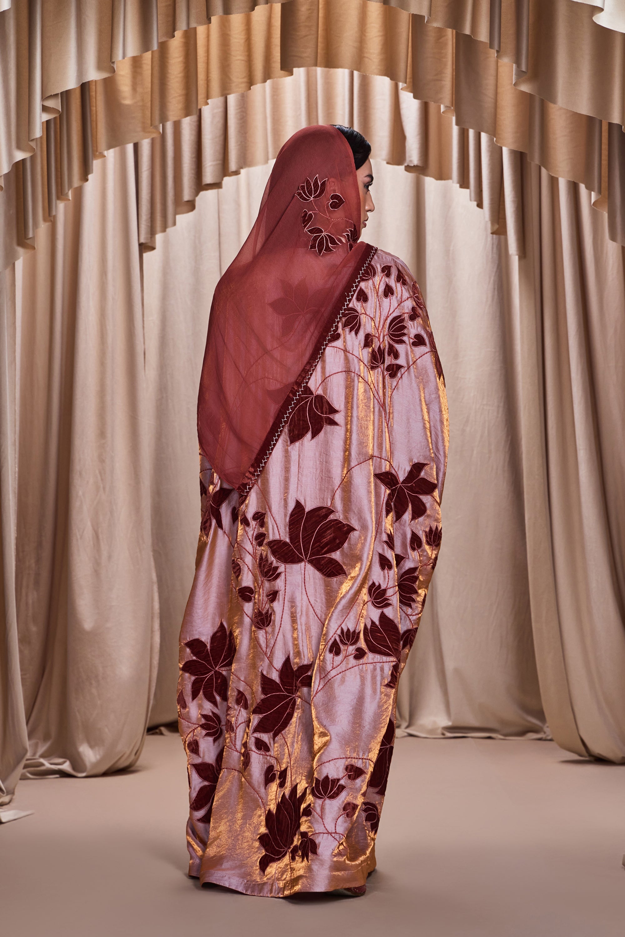 Najah Applique Embroidered Abaya