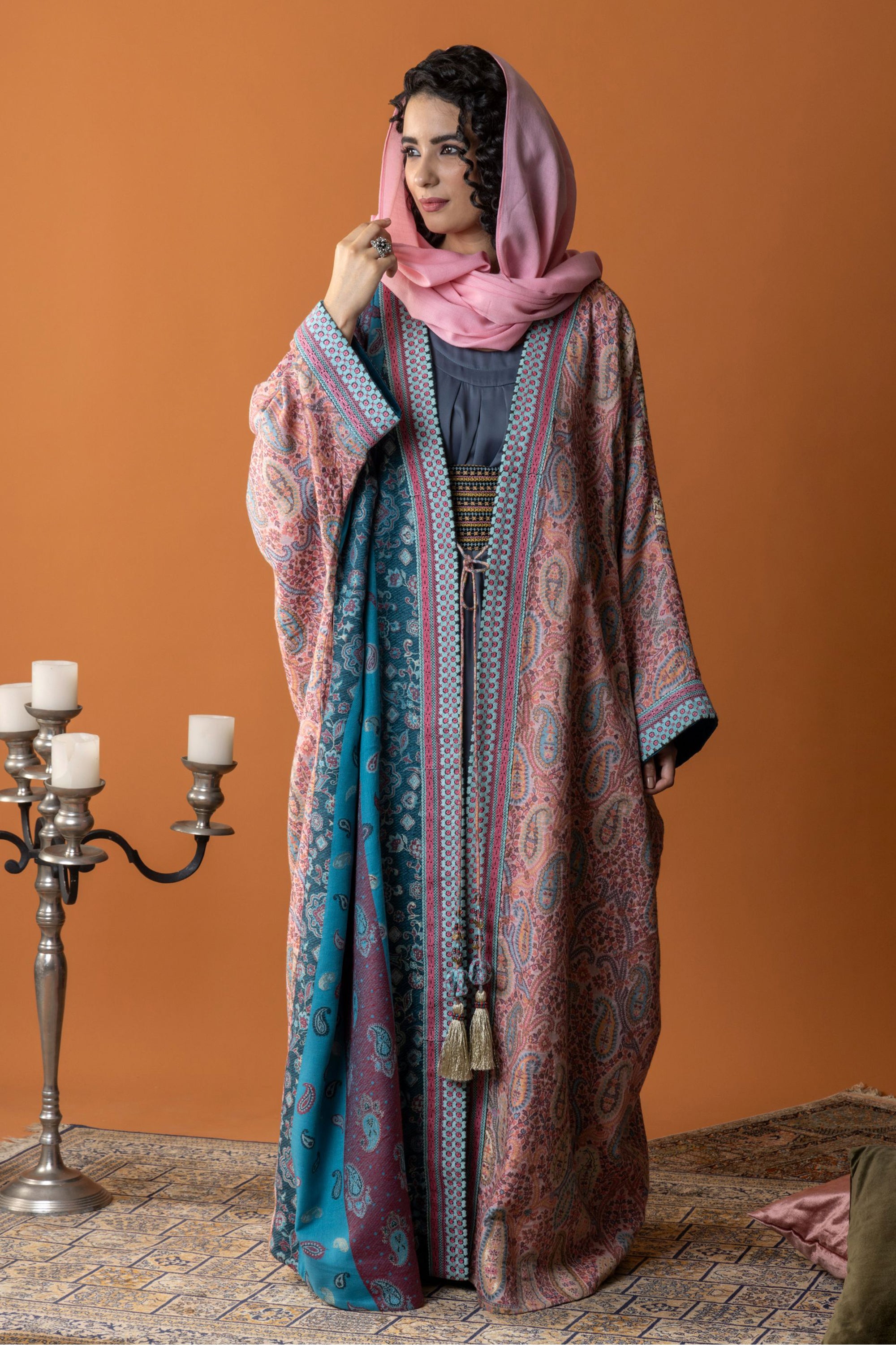 Balqis Embroidered Abaya