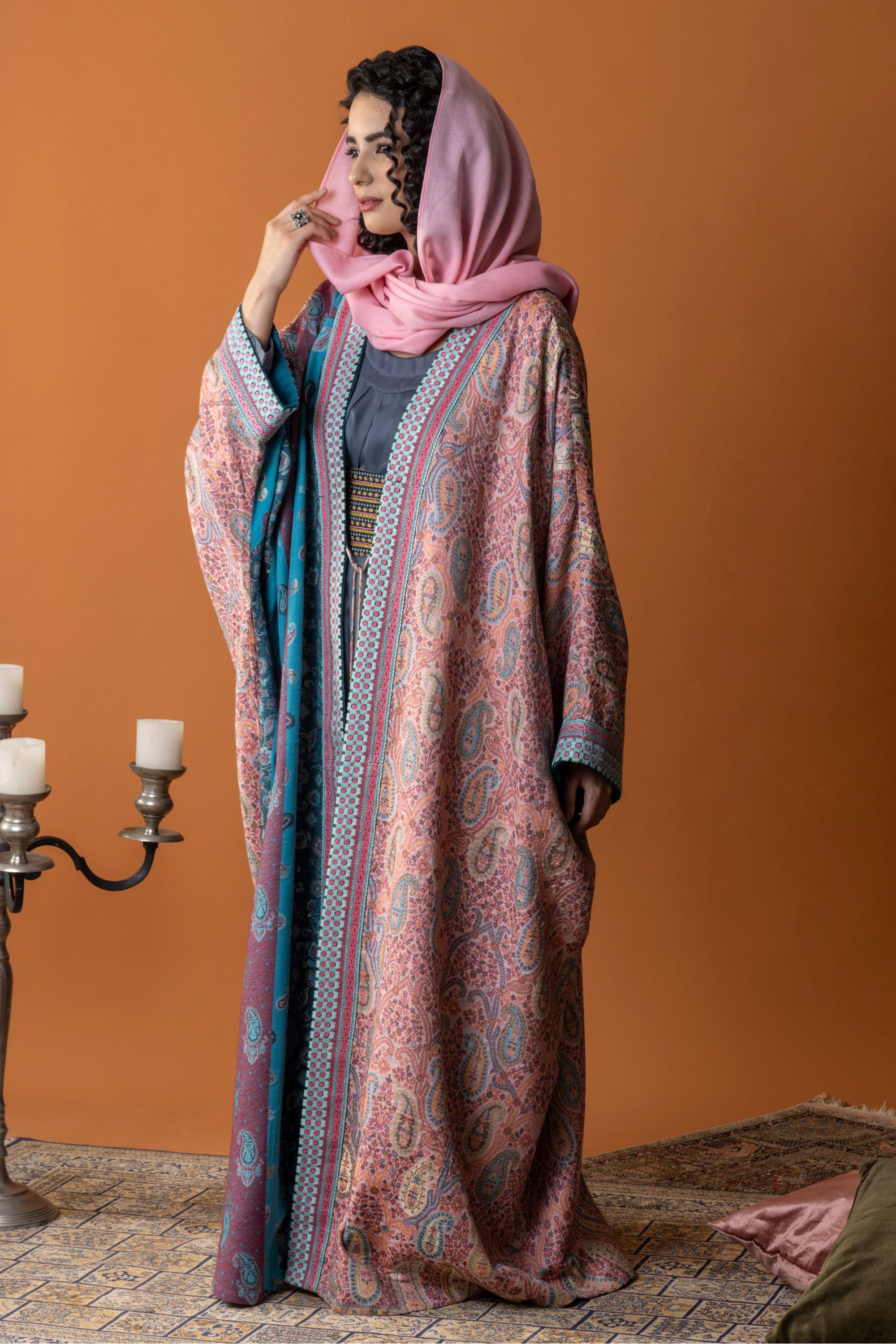 Balqis Embroidered Abaya