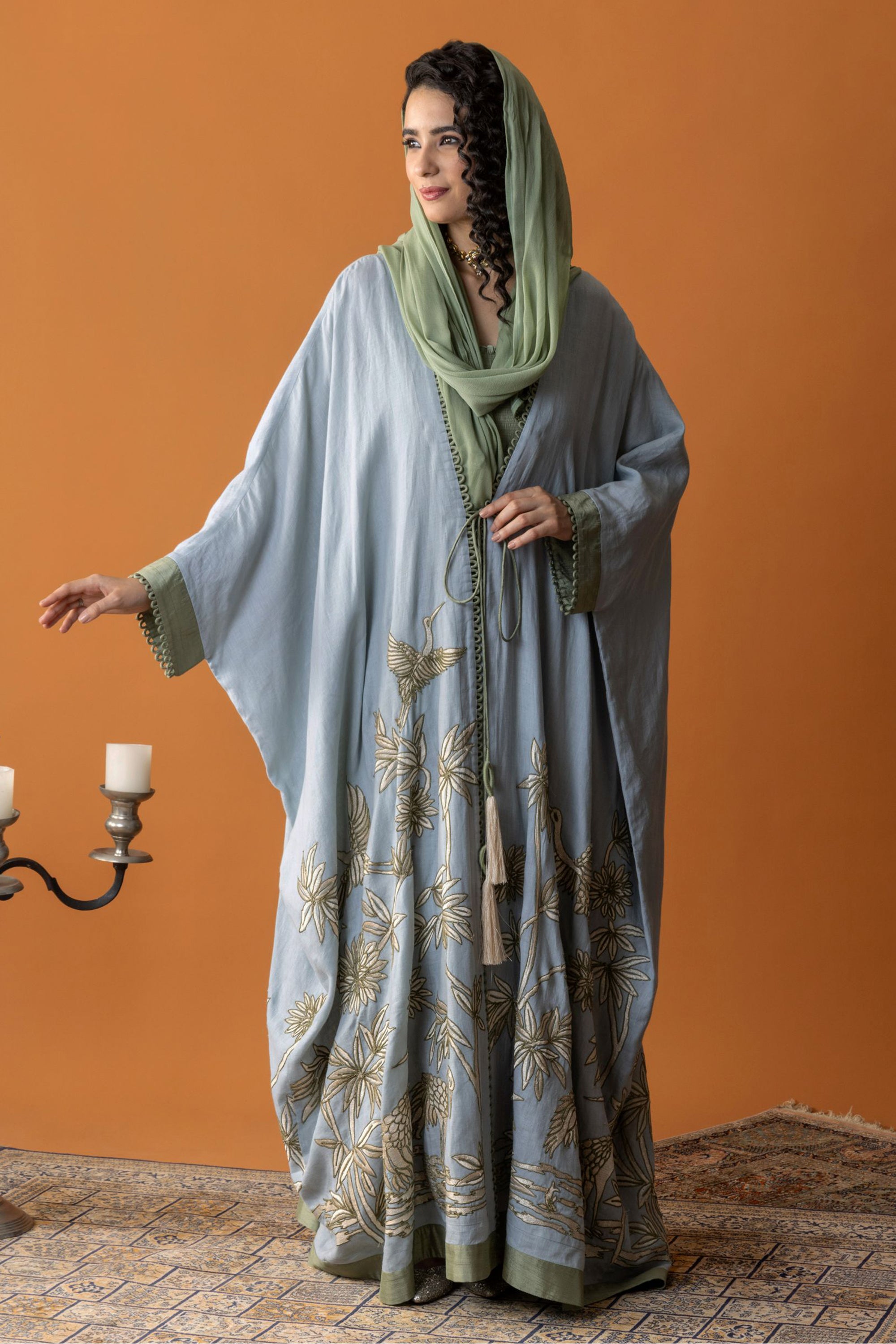 Ehsan Embroidered Abaya