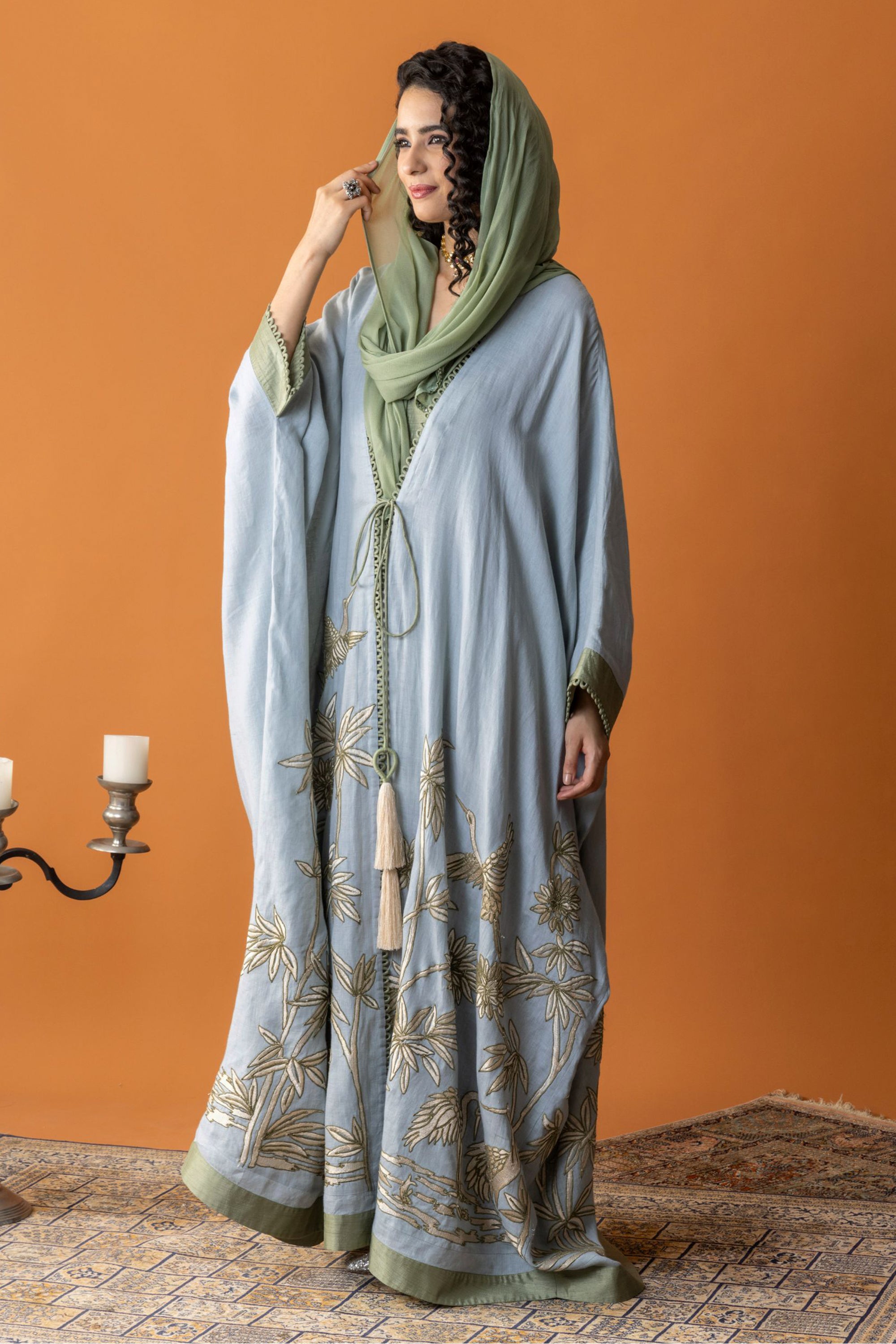 Ehsan Embroidered Abaya
