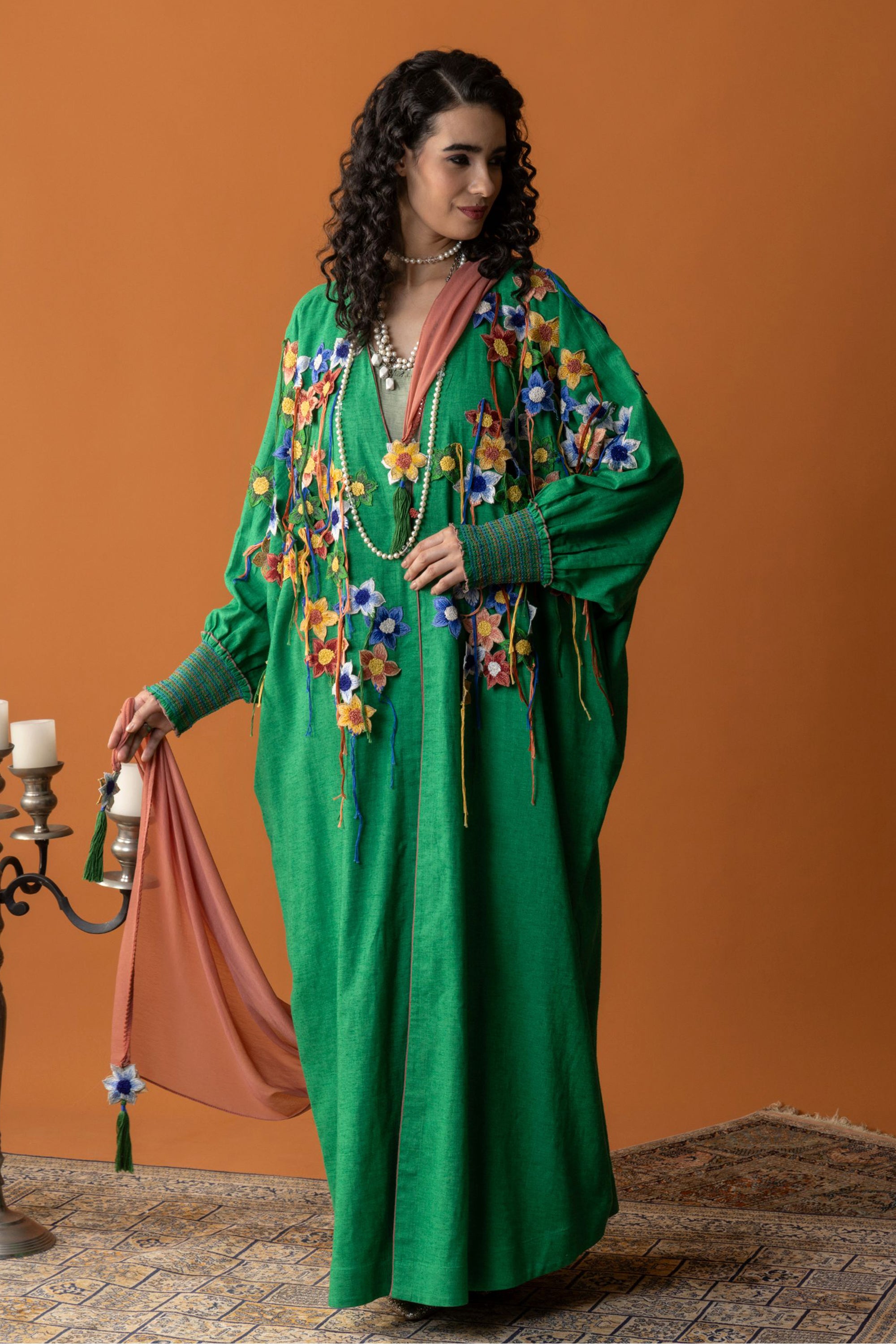 Esra Embroidered Abaya