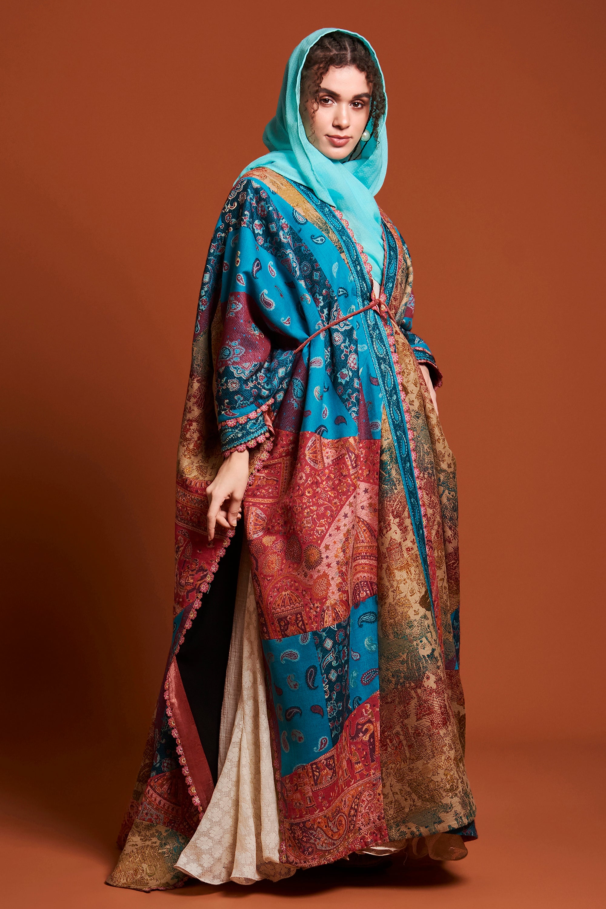 Sabah Embroidered Cape