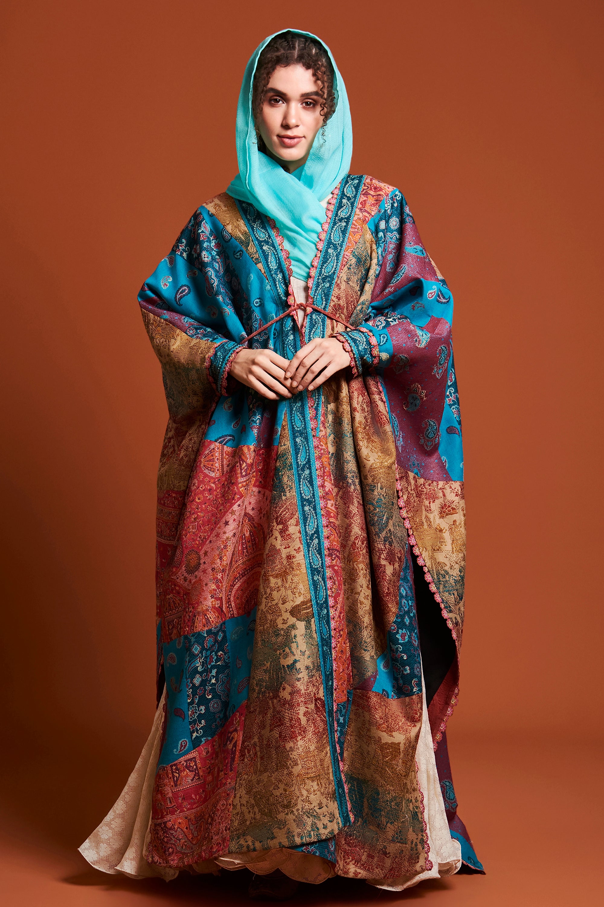 Sabah Embroidered Cape