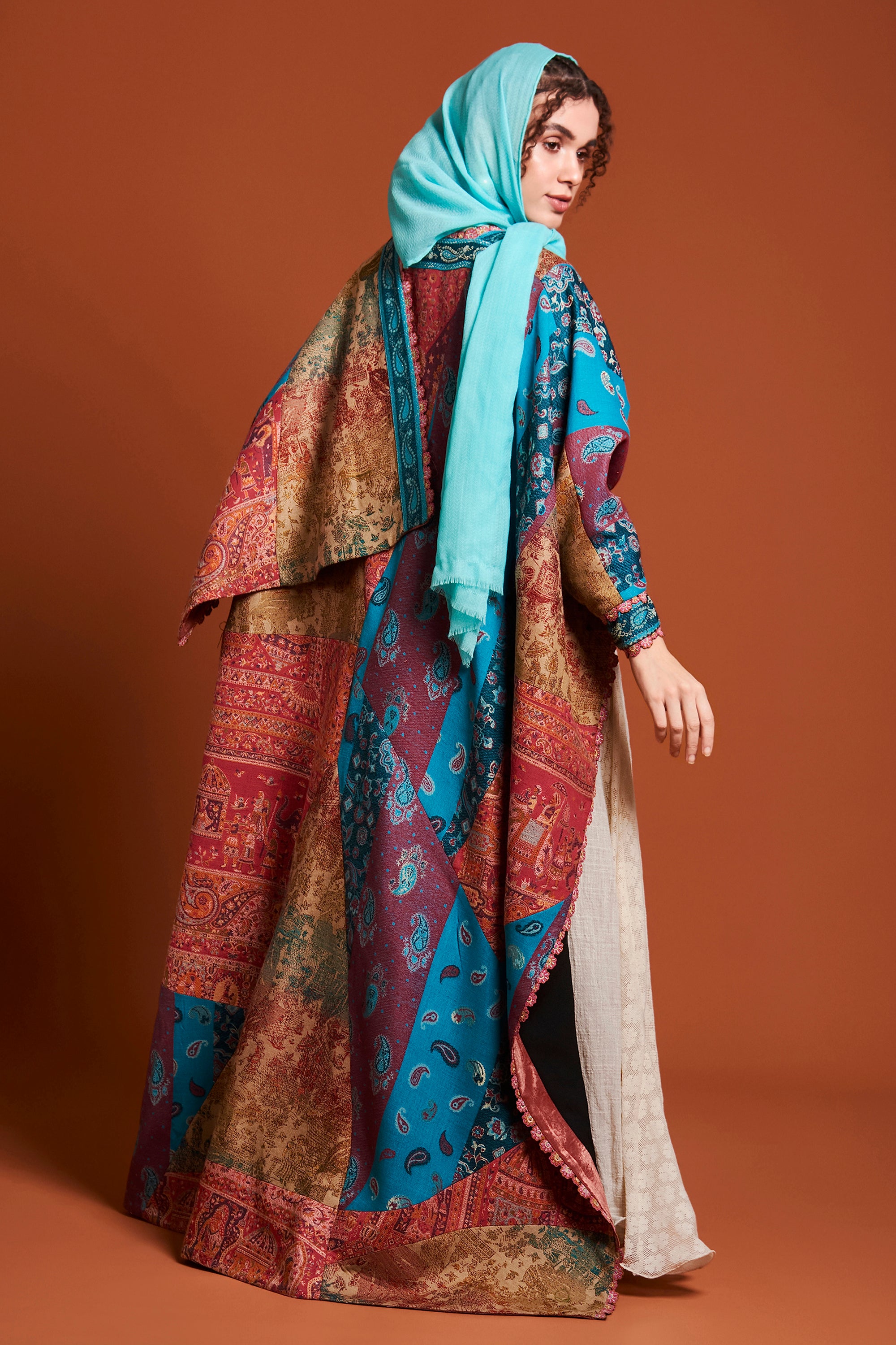 Sabah Embroidered Cape