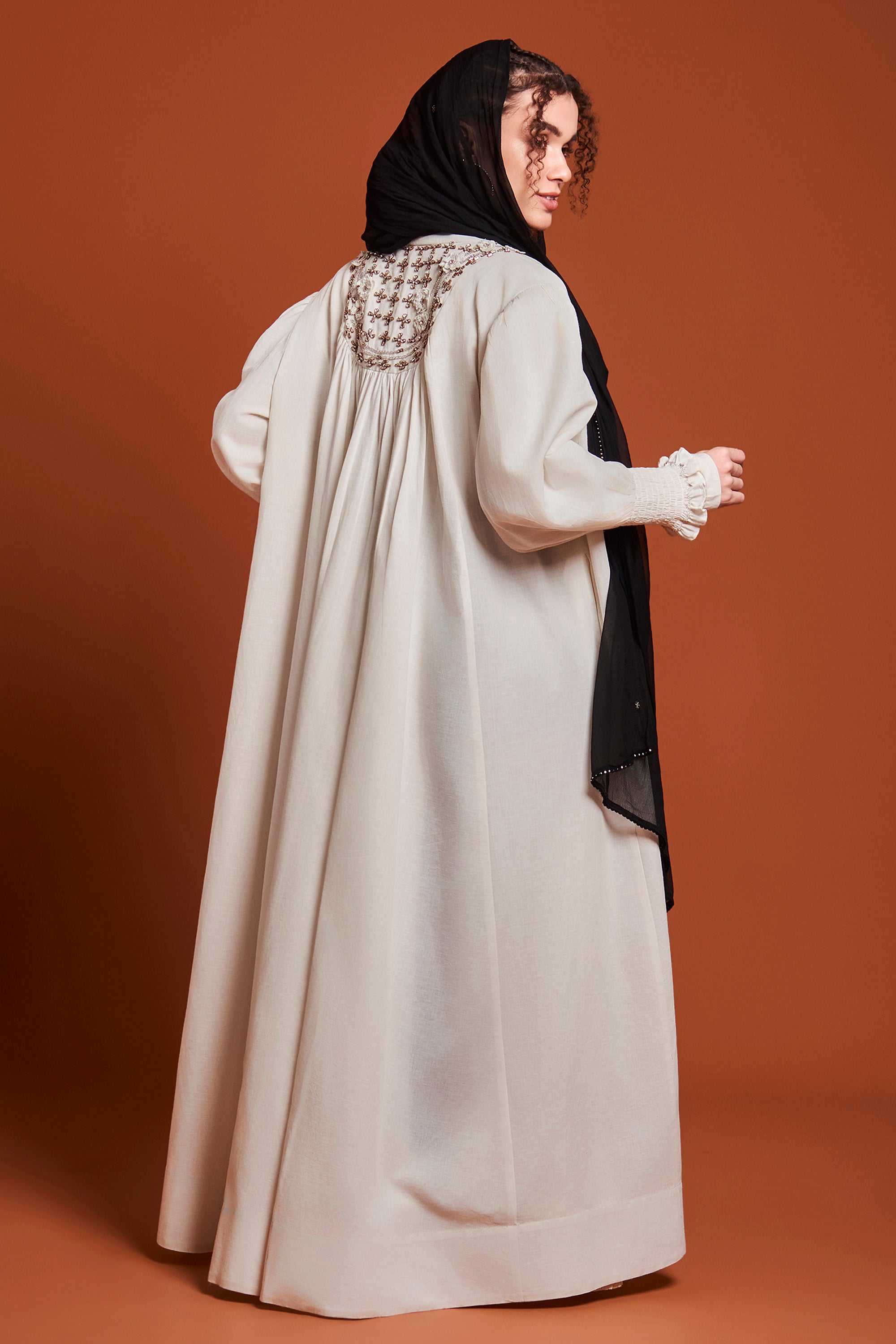 Talya Abaya with Embellishment