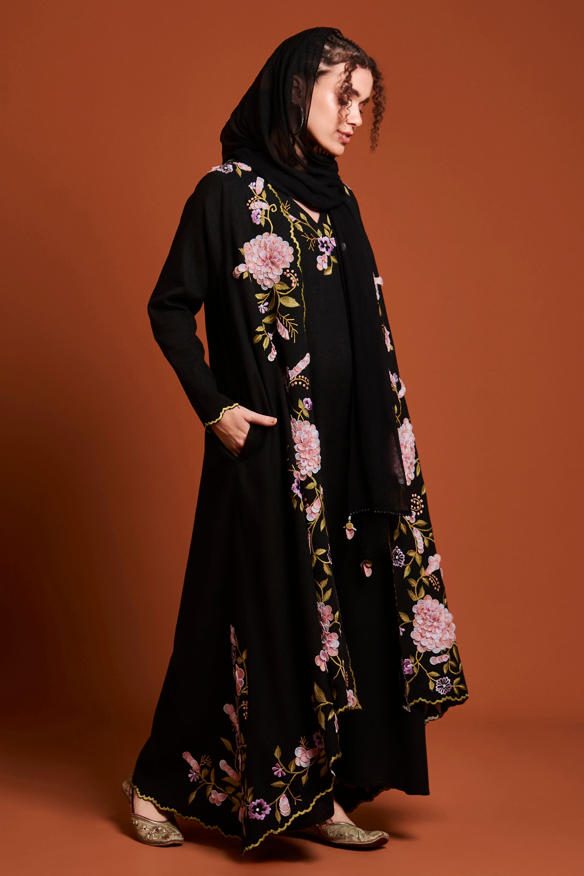 Nima Embroidered Abaya