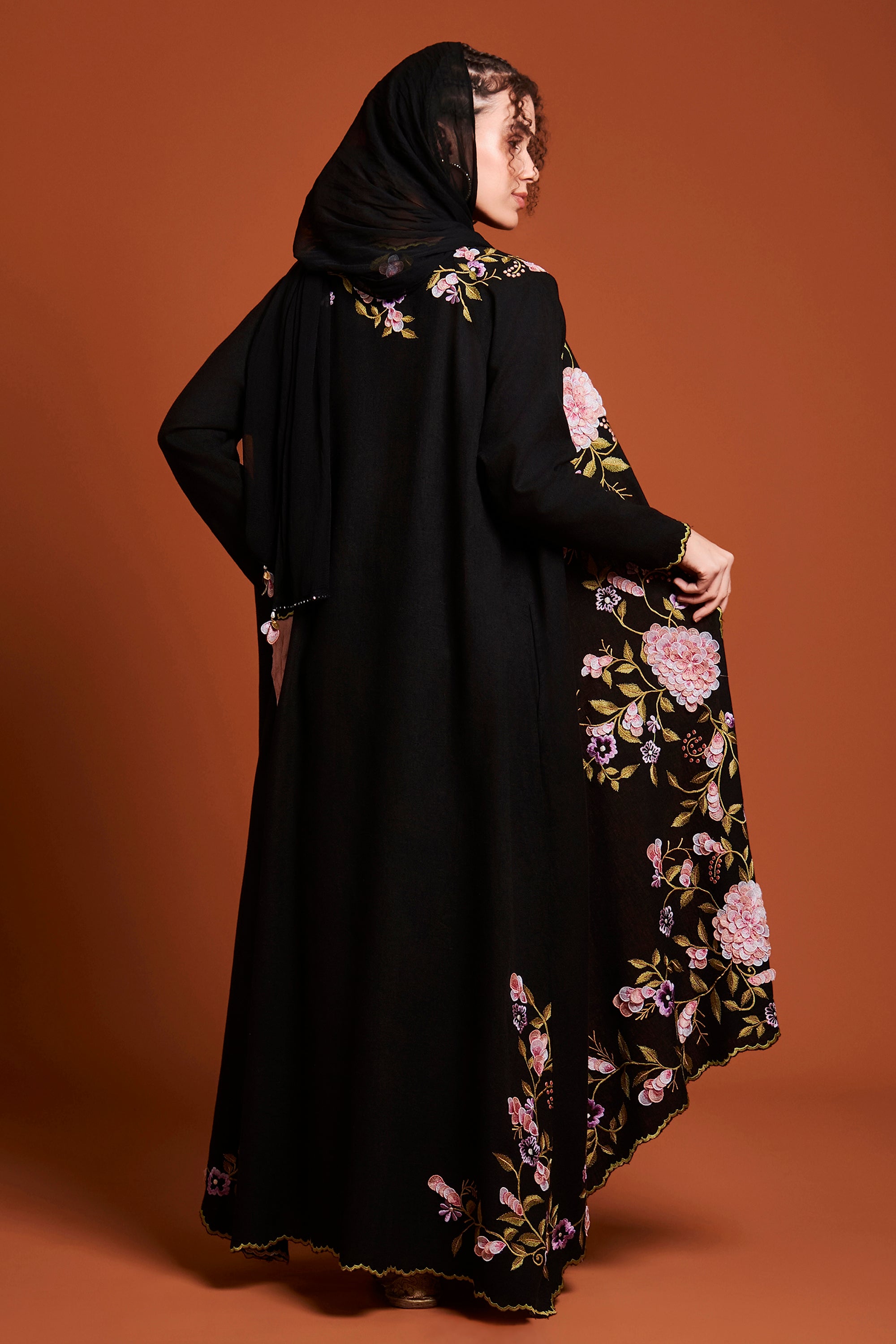 Nima Embroidered Abaya