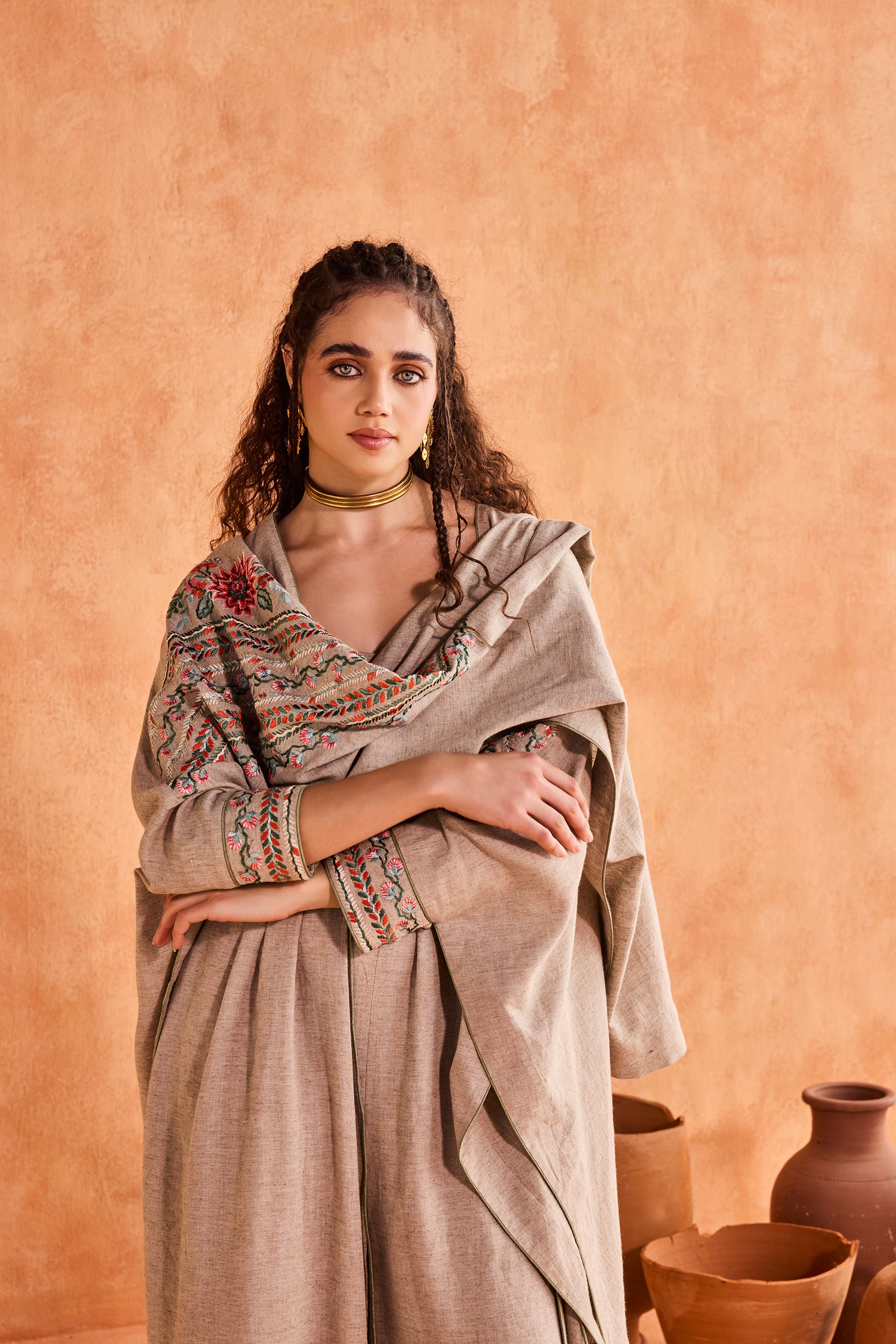 Zayn Cape with Jumpsuit & Sheila