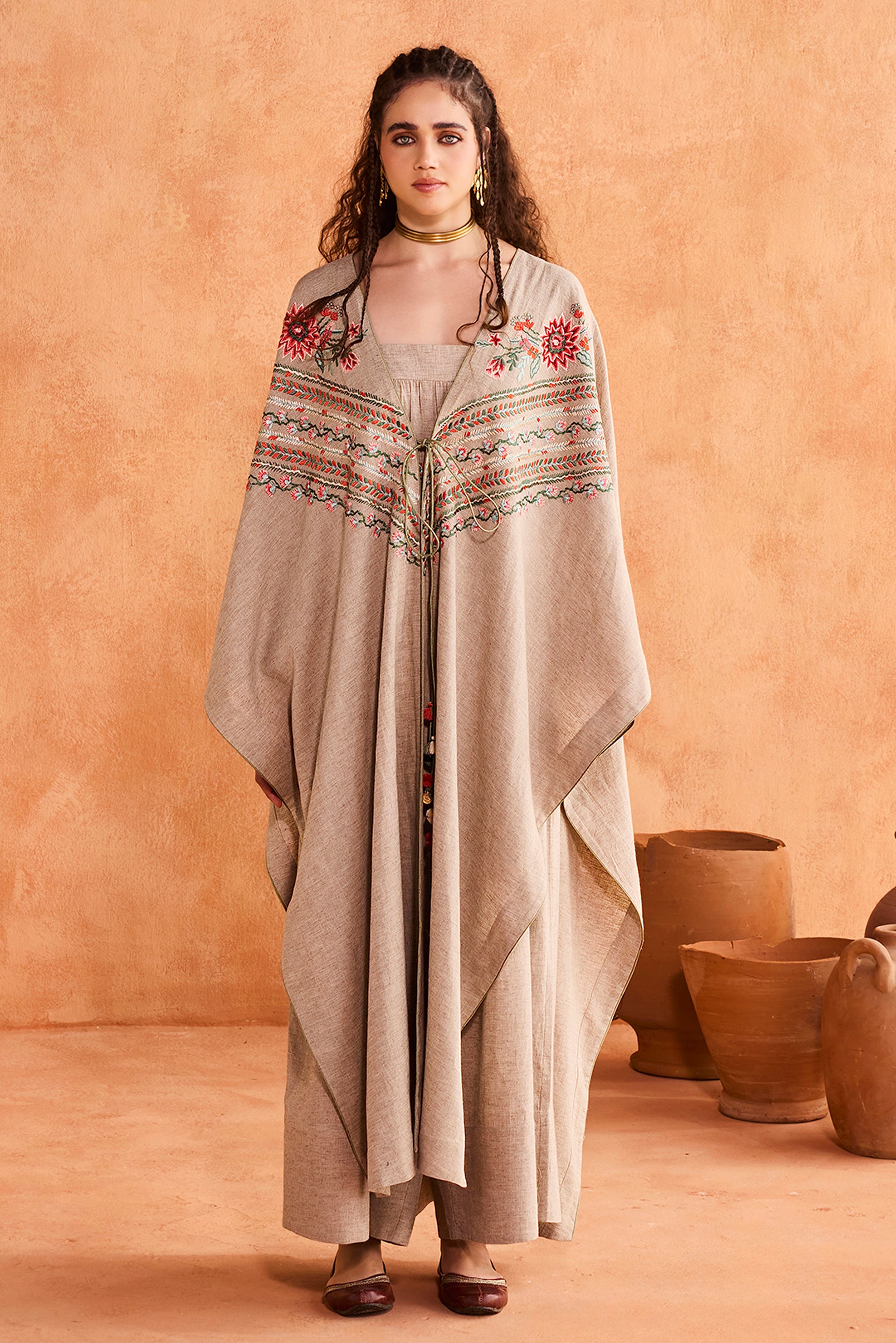 Zayn Cape with Jumpsuit & Sheila