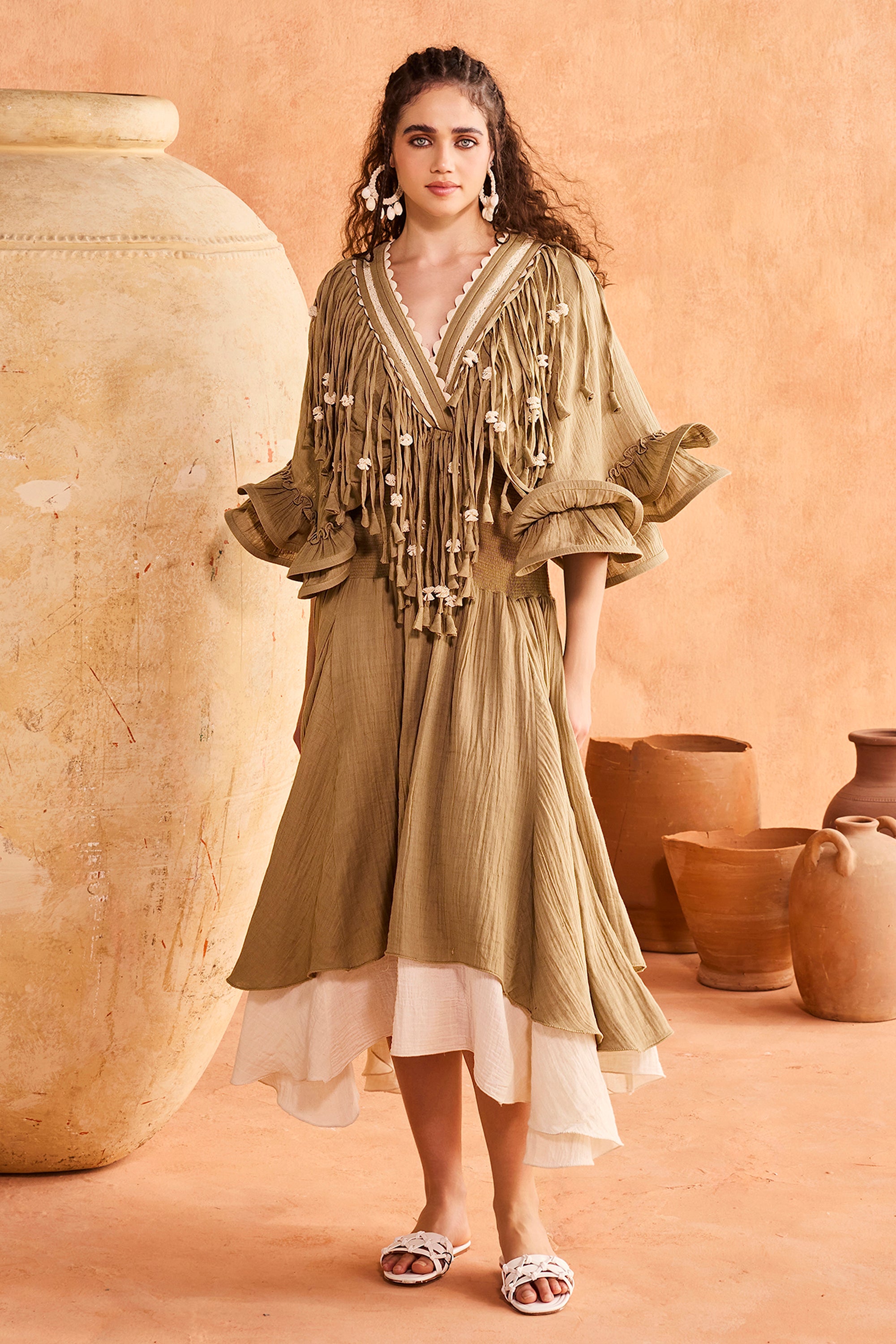 Yumna Jalabiya with Tassels