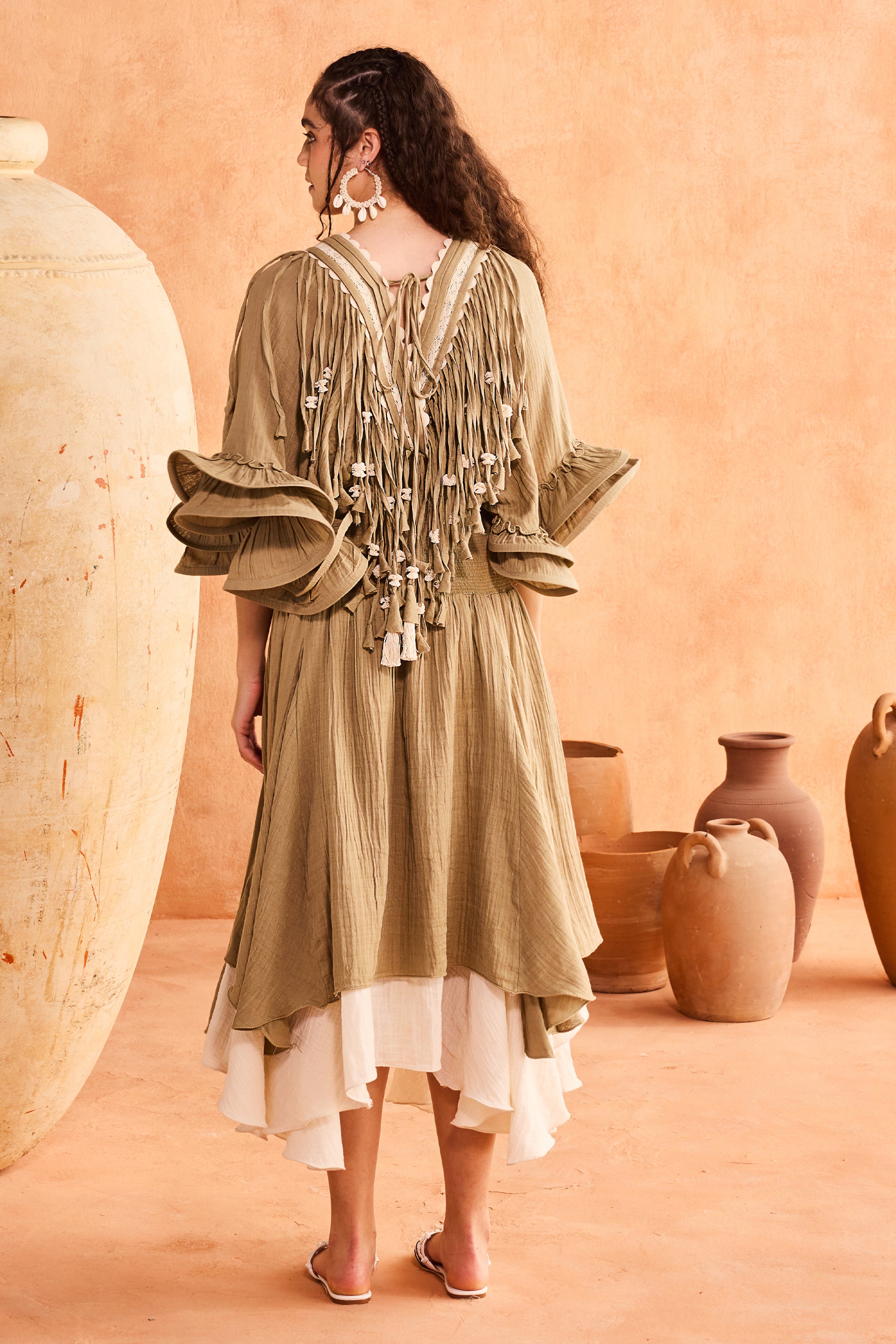 Yumna Jalabiya with Tassels
