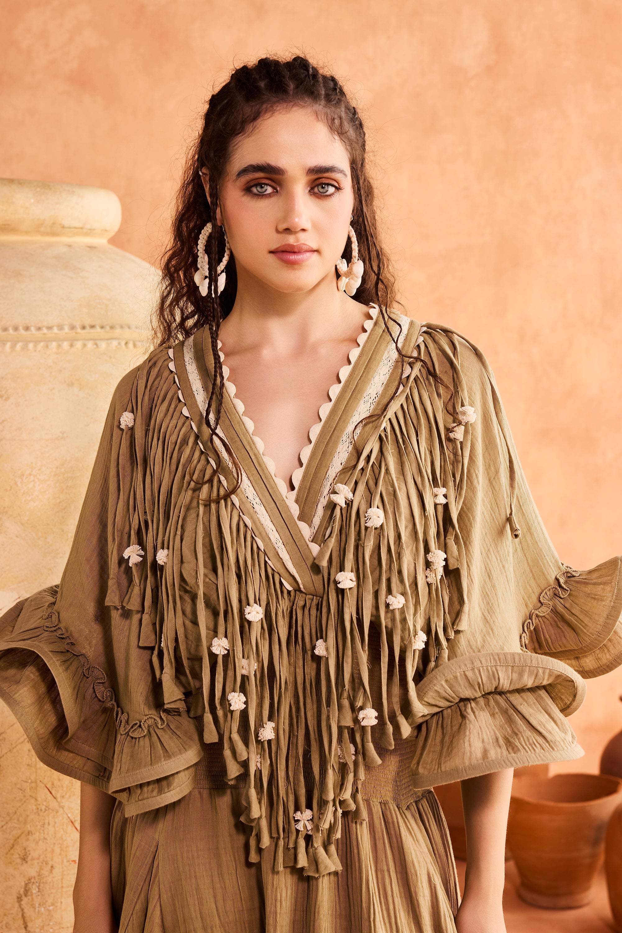 Yumna Jalabiya with Tassels