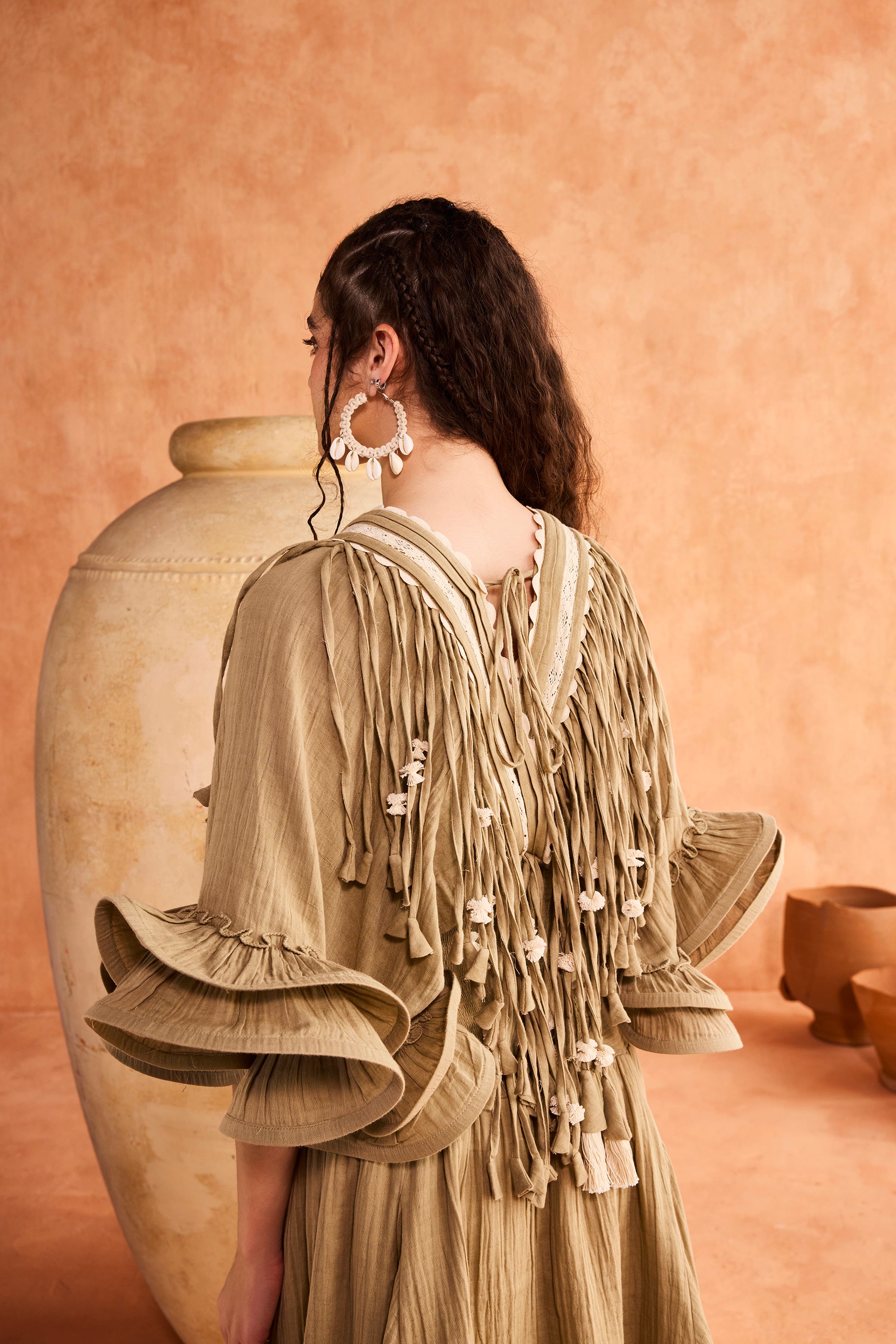 Yumna Jalabiya with Tassels