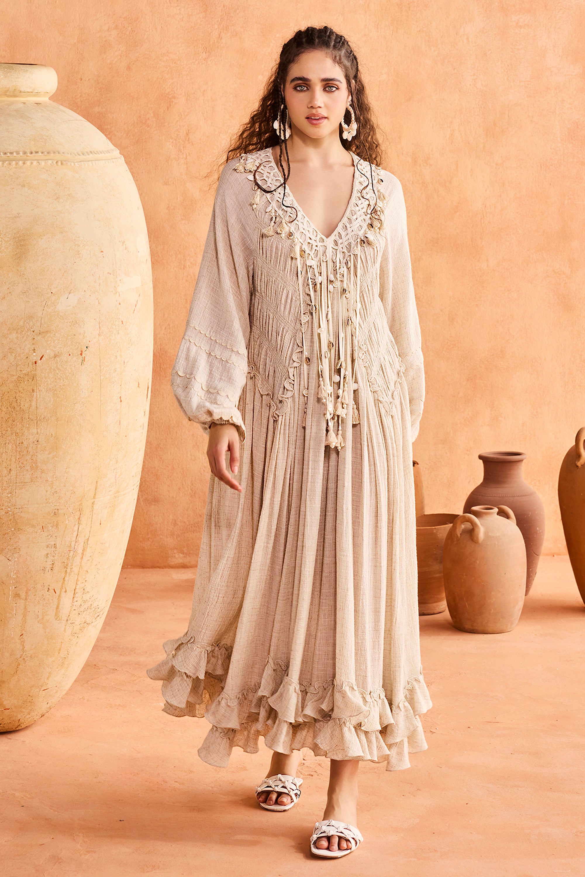 Asil Jalabiya with Tassels