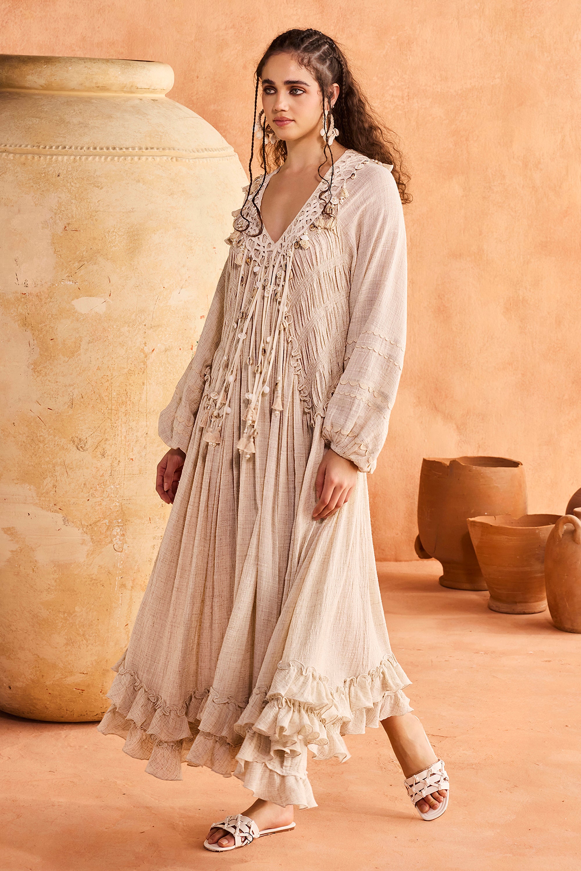 Asil Jalabiya with Tassels