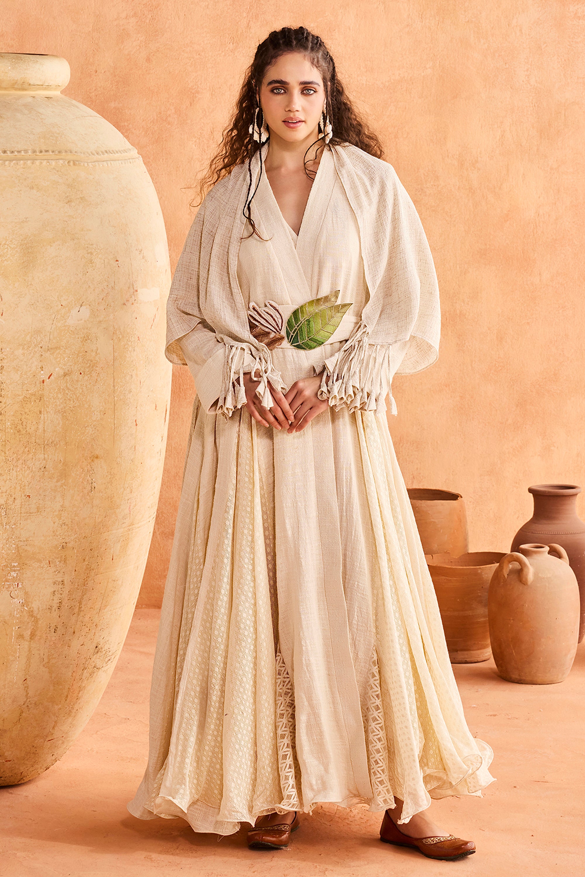 Badiya Abaya with Square Sheila