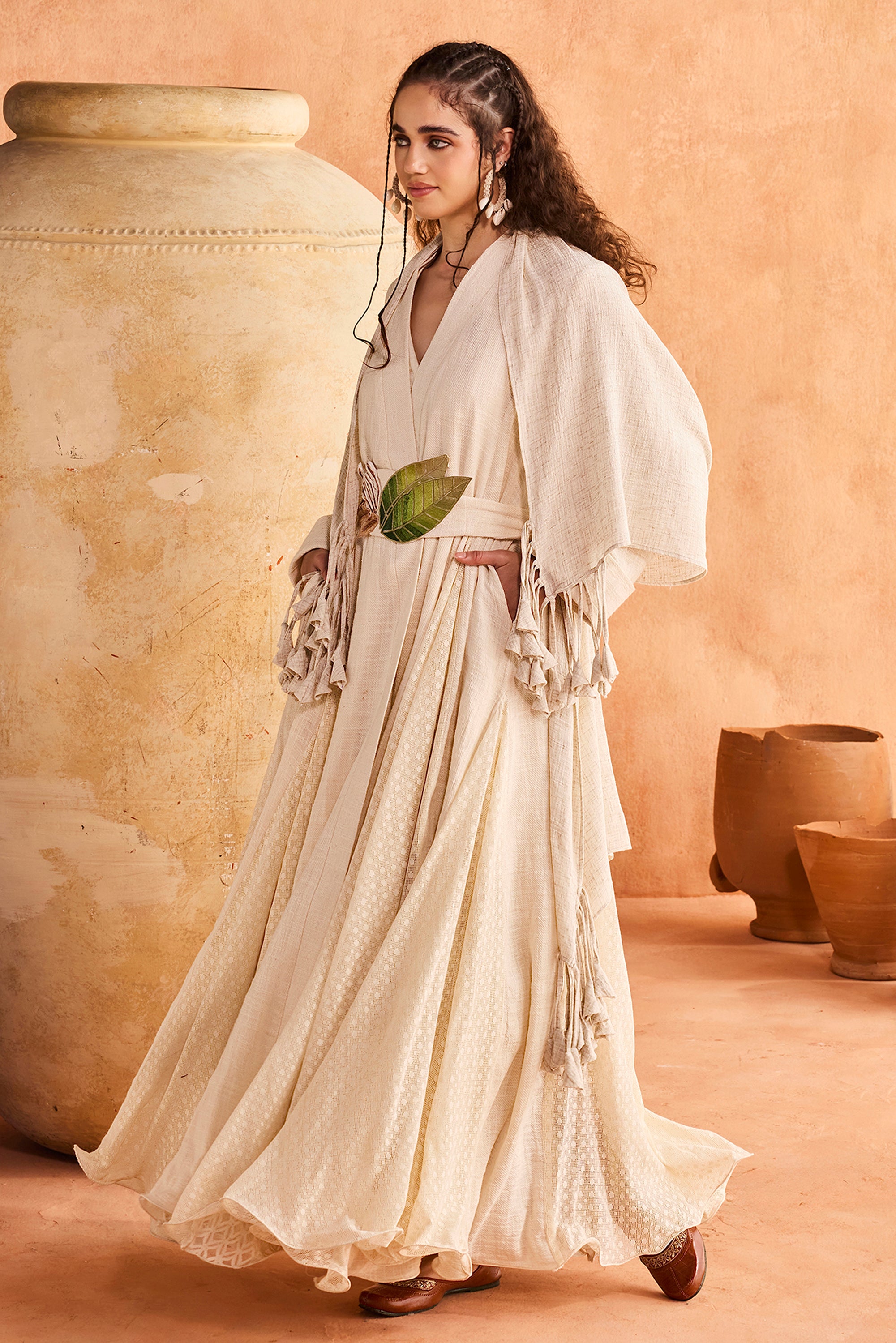 Badiya Abaya with Square Sheila