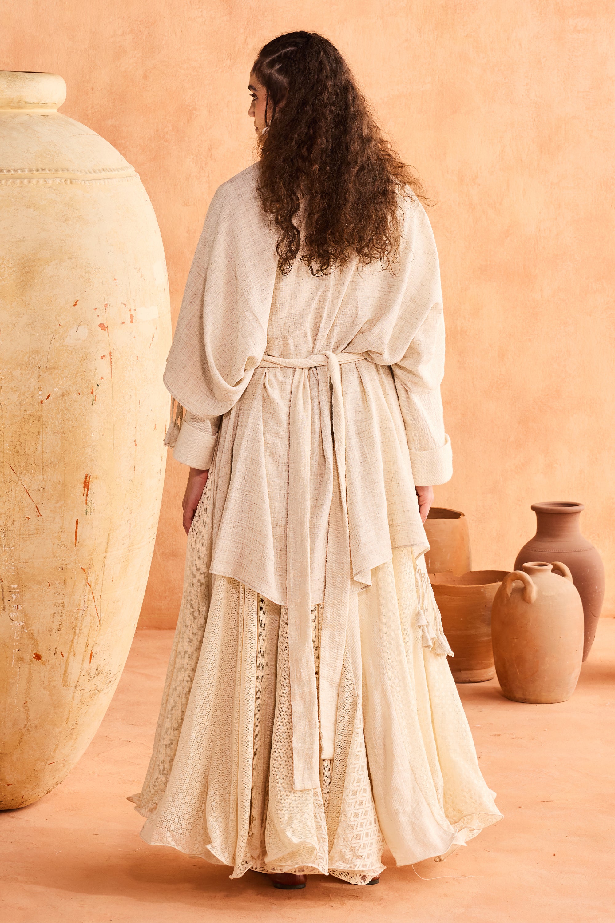 Badiya Abaya with Square Sheila