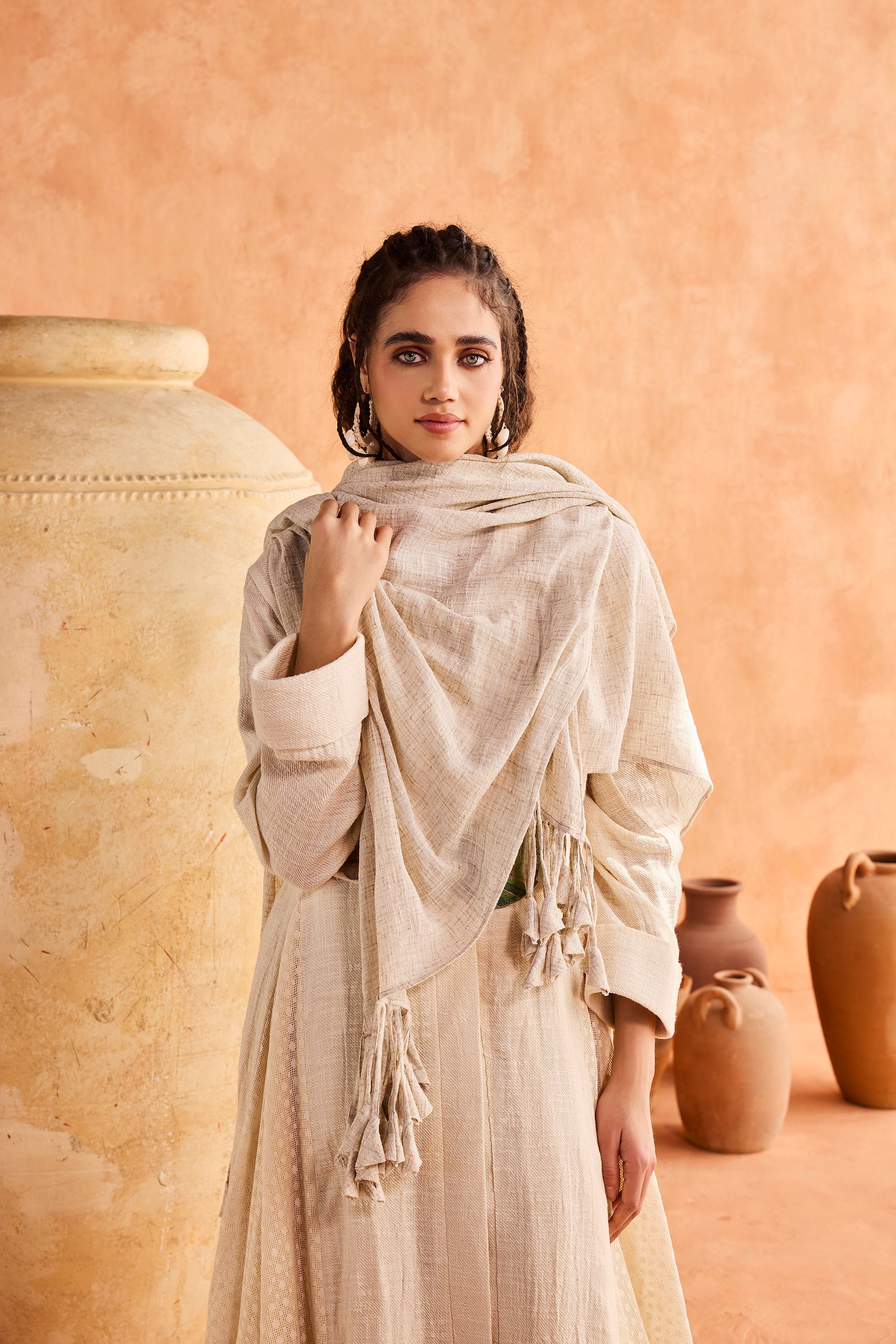 Badiya Abaya with Square Sheila