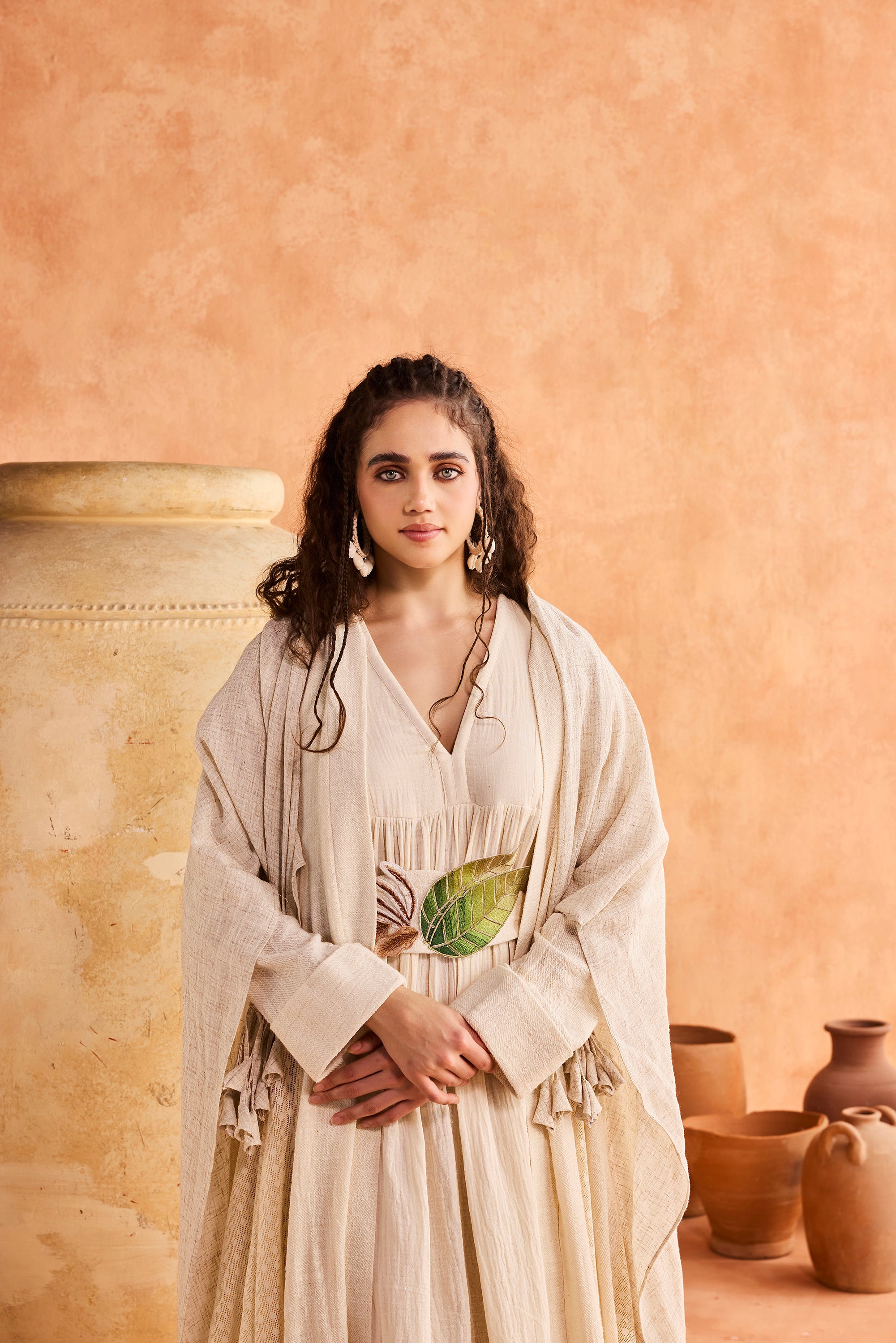 Badiya Abaya with Square Sheila