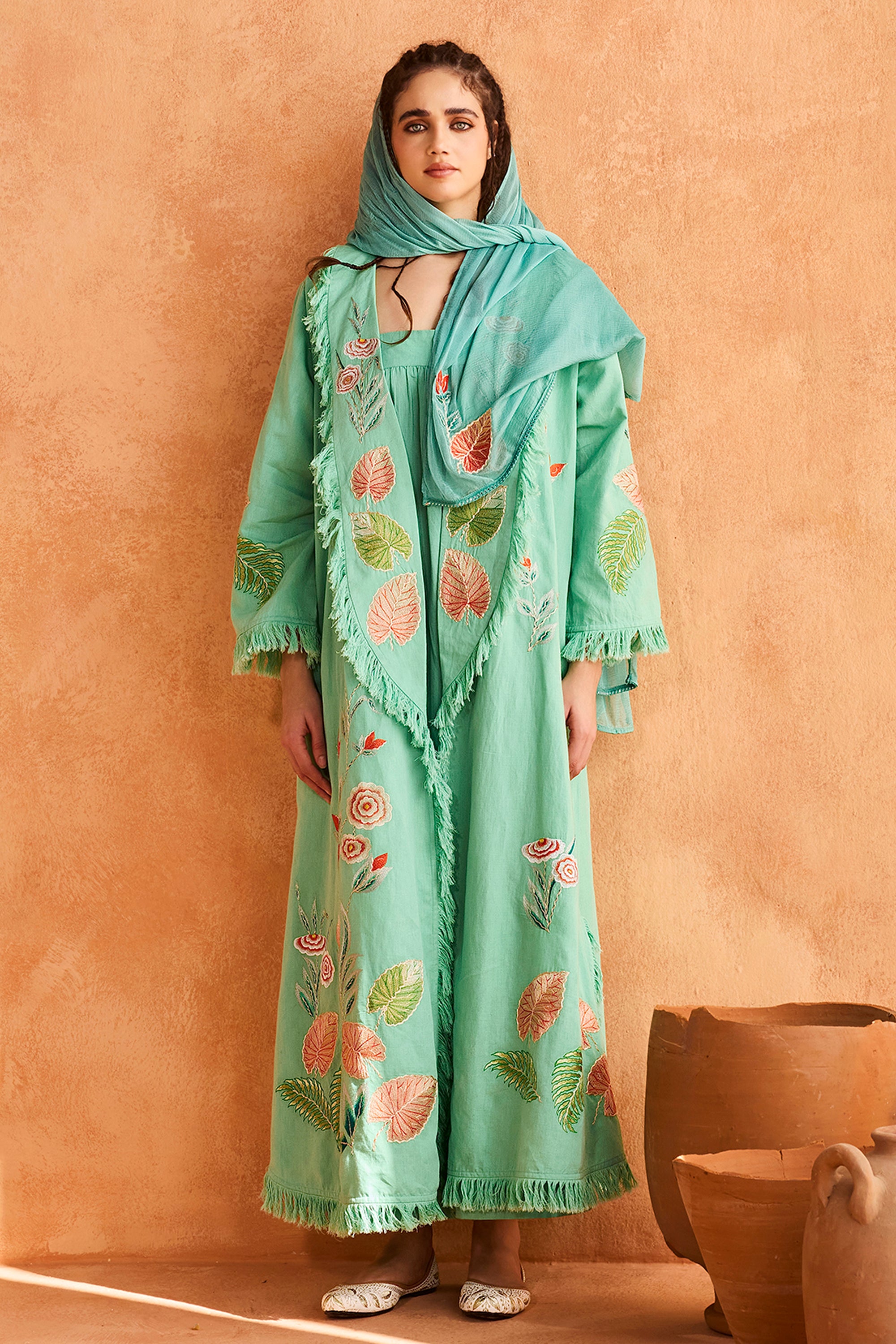 Sabina Embroidered Abaya