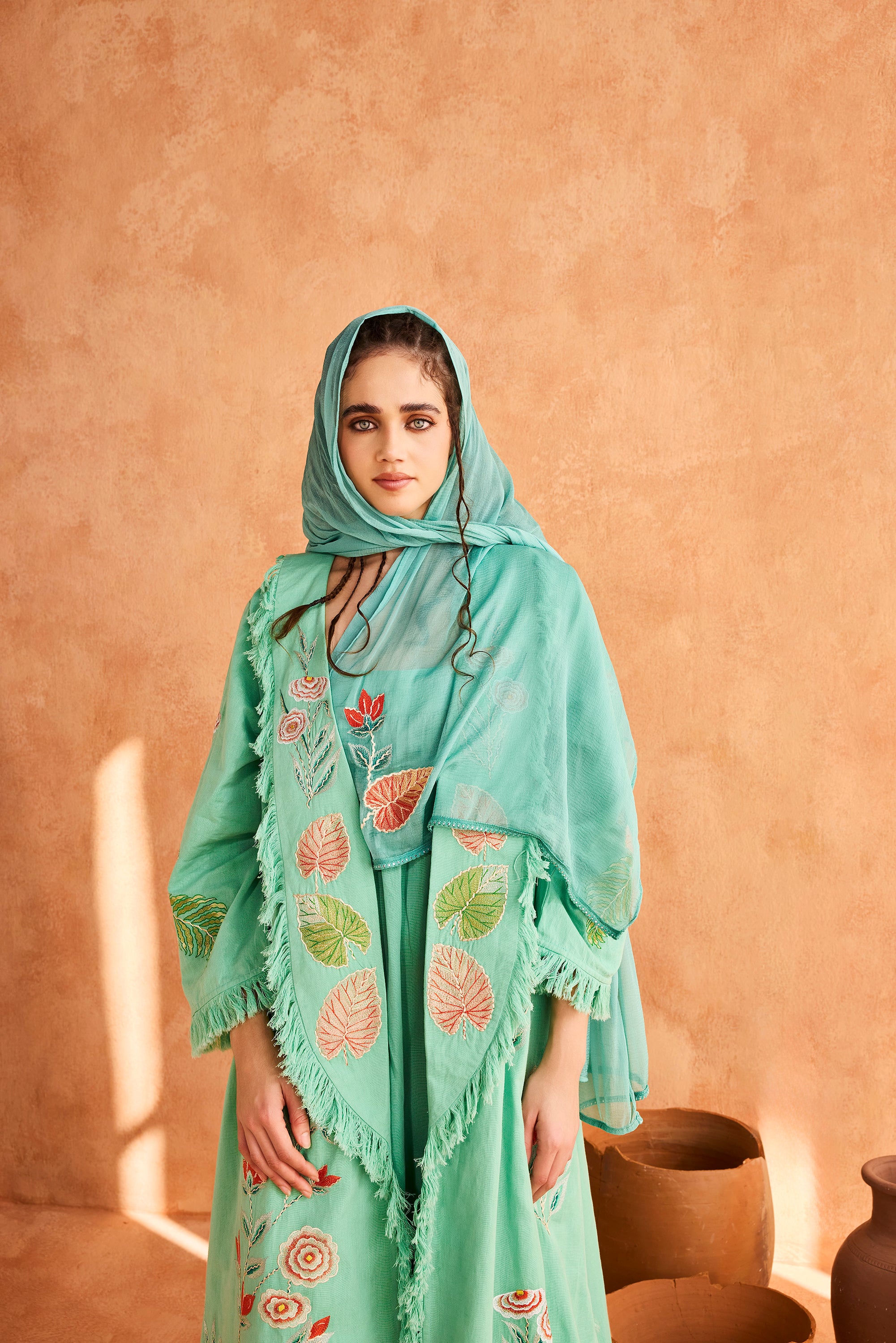 Sabina Embroidered Abaya