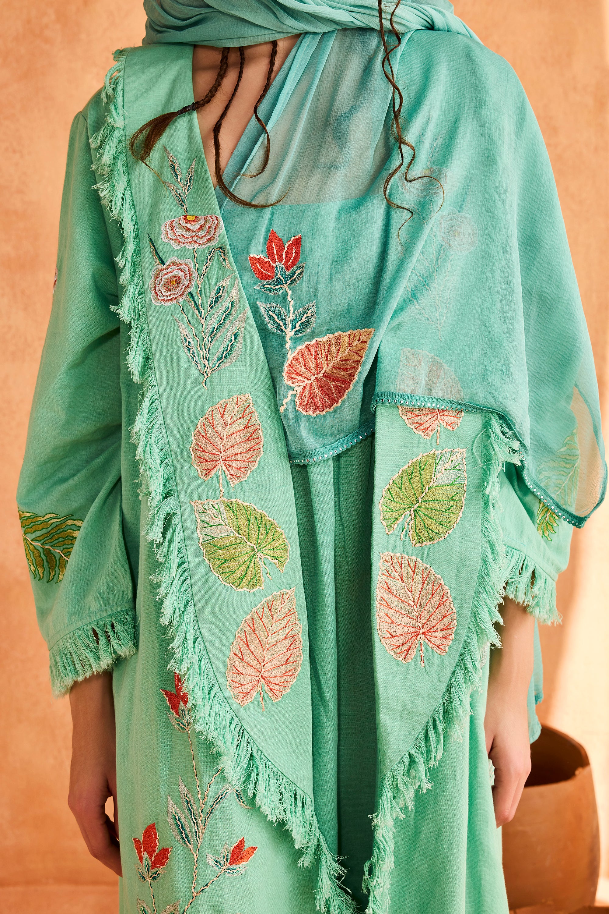 Sabina Embroidered Abaya