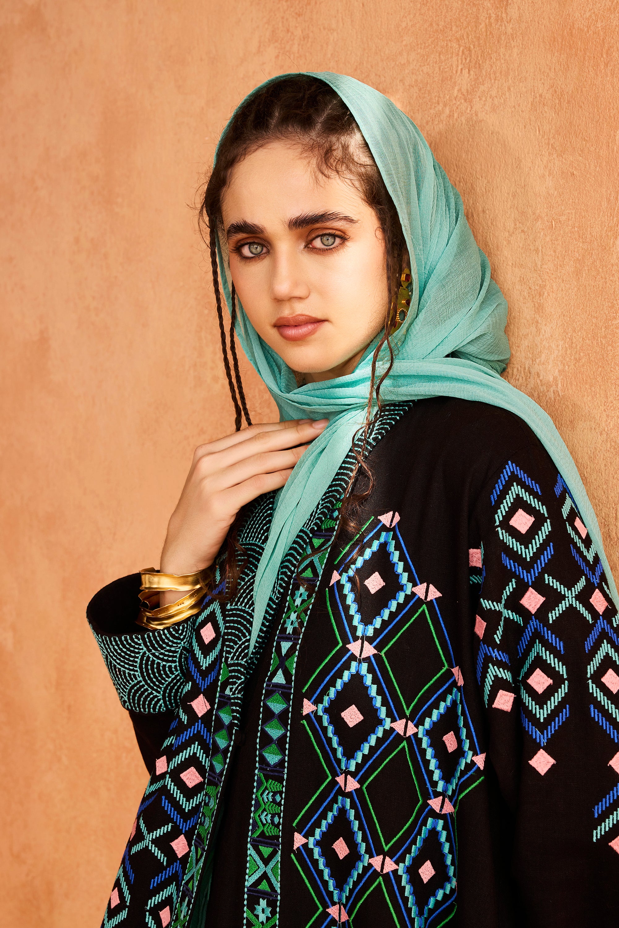 Rabiya Embroidered Abaya