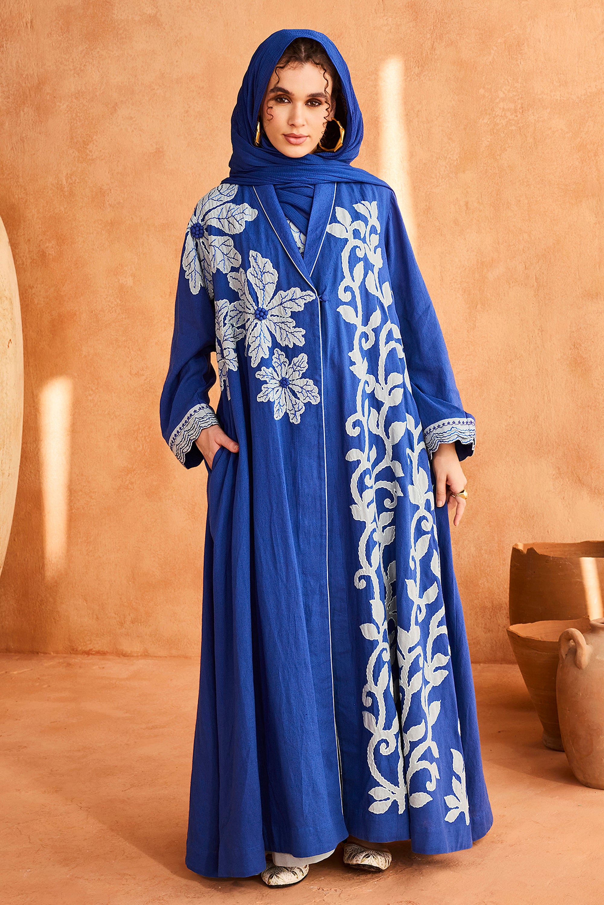 Qamar Embroidered Abaya