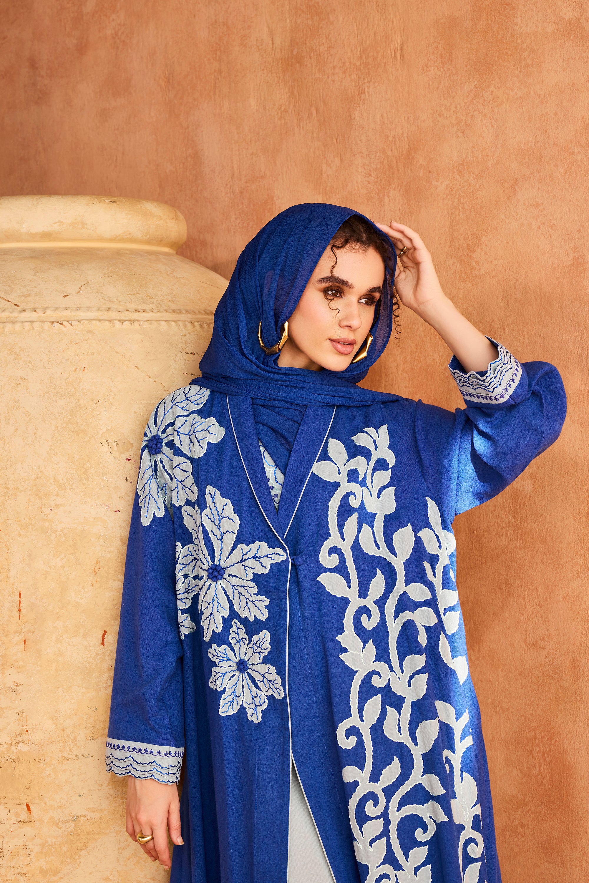 Qamar Embroidered Abaya