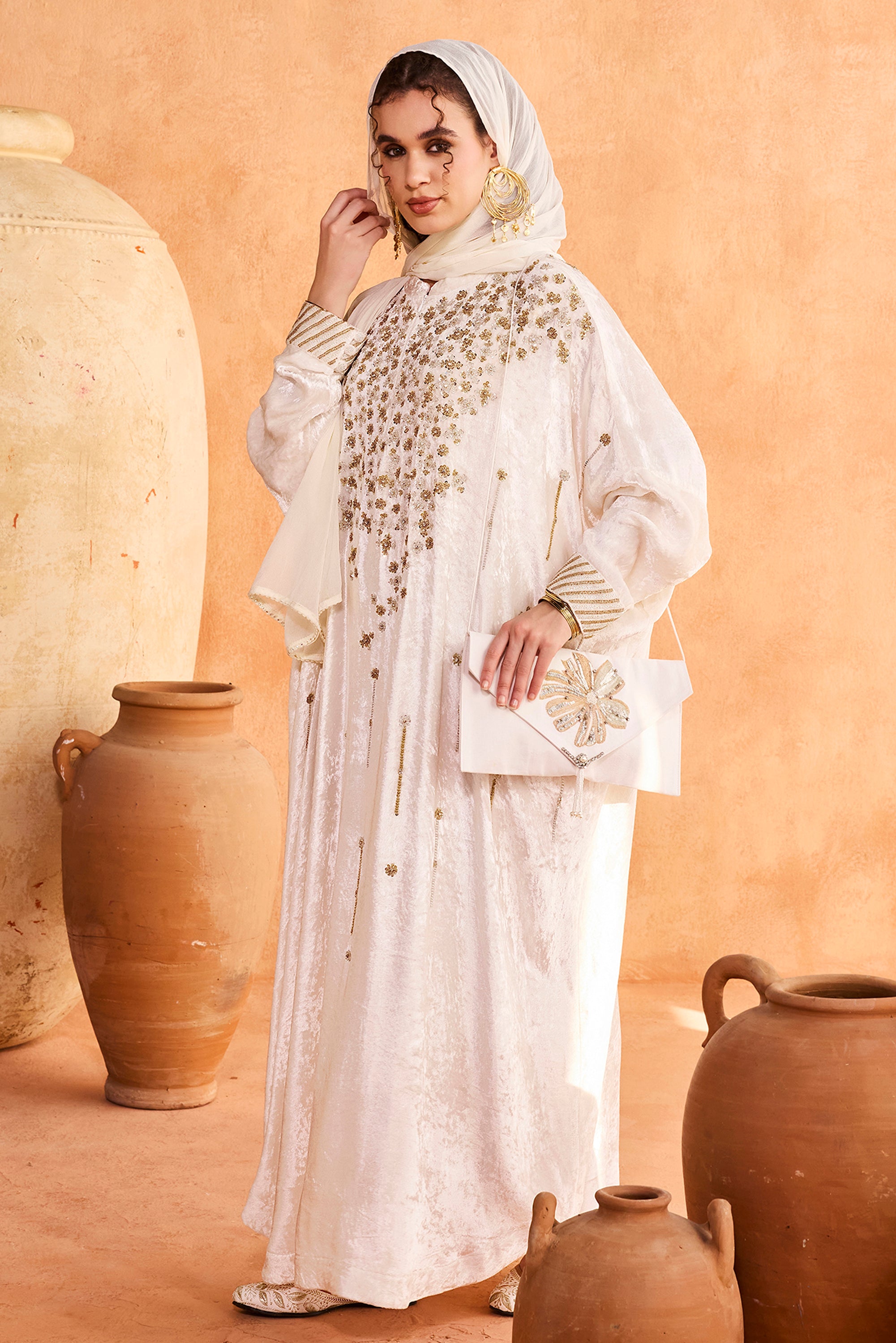 Zina Jalabiya with Embellishment