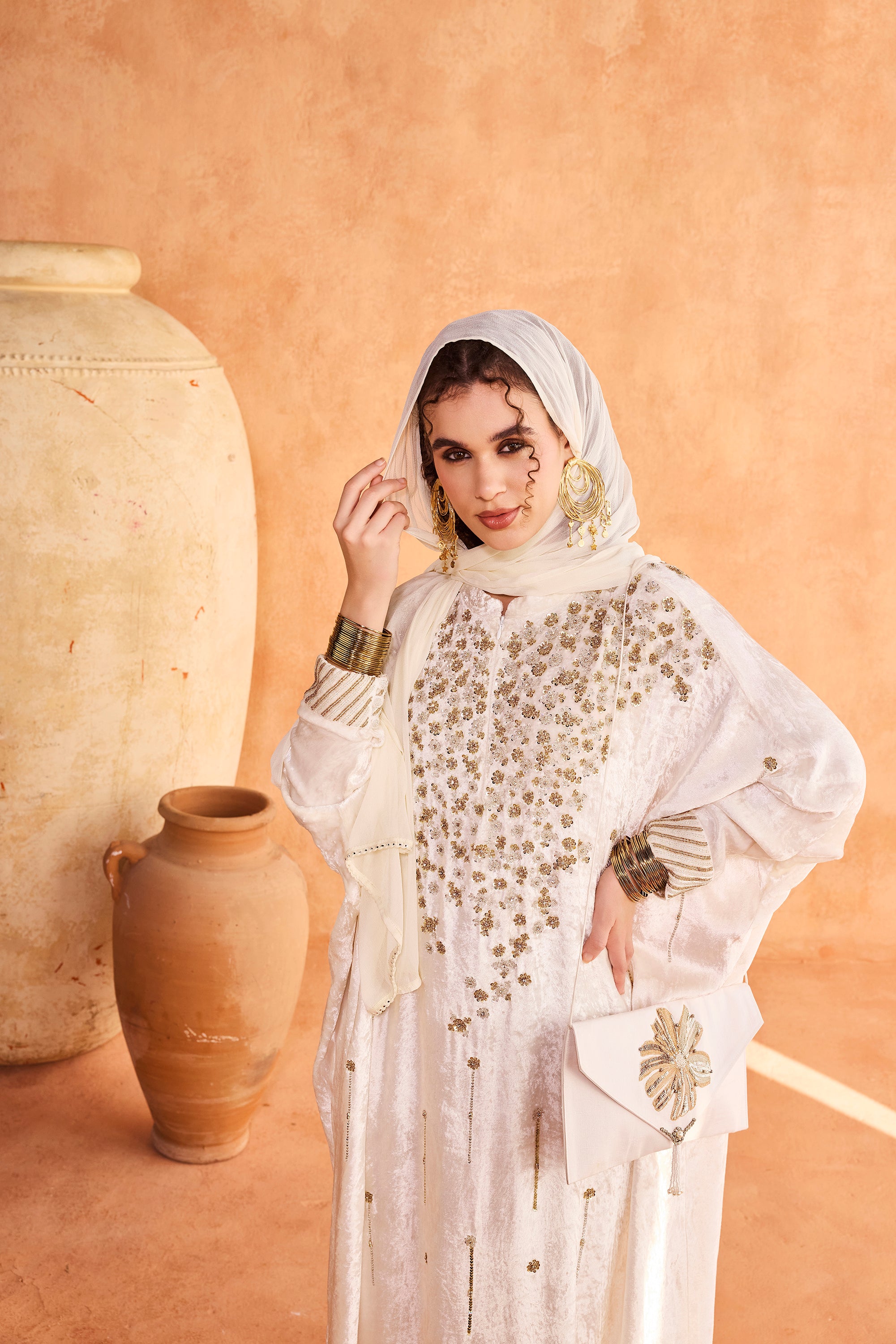 Zina Jalabiya with Embellishment