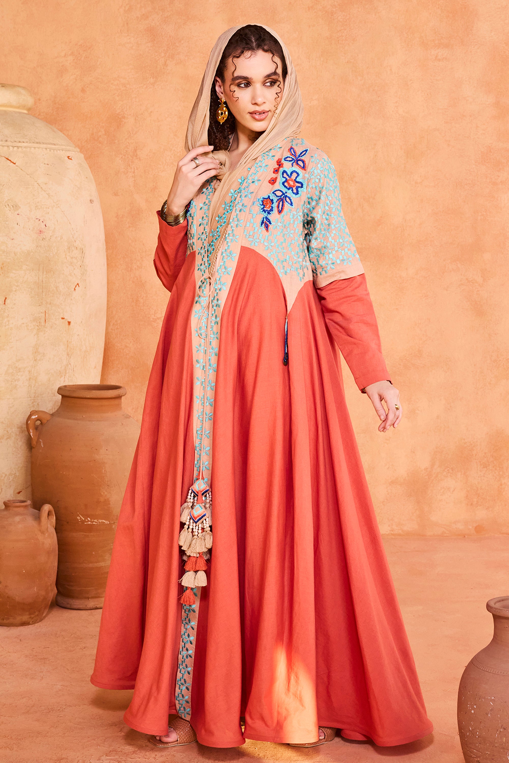 Razan Embroidered Abaya