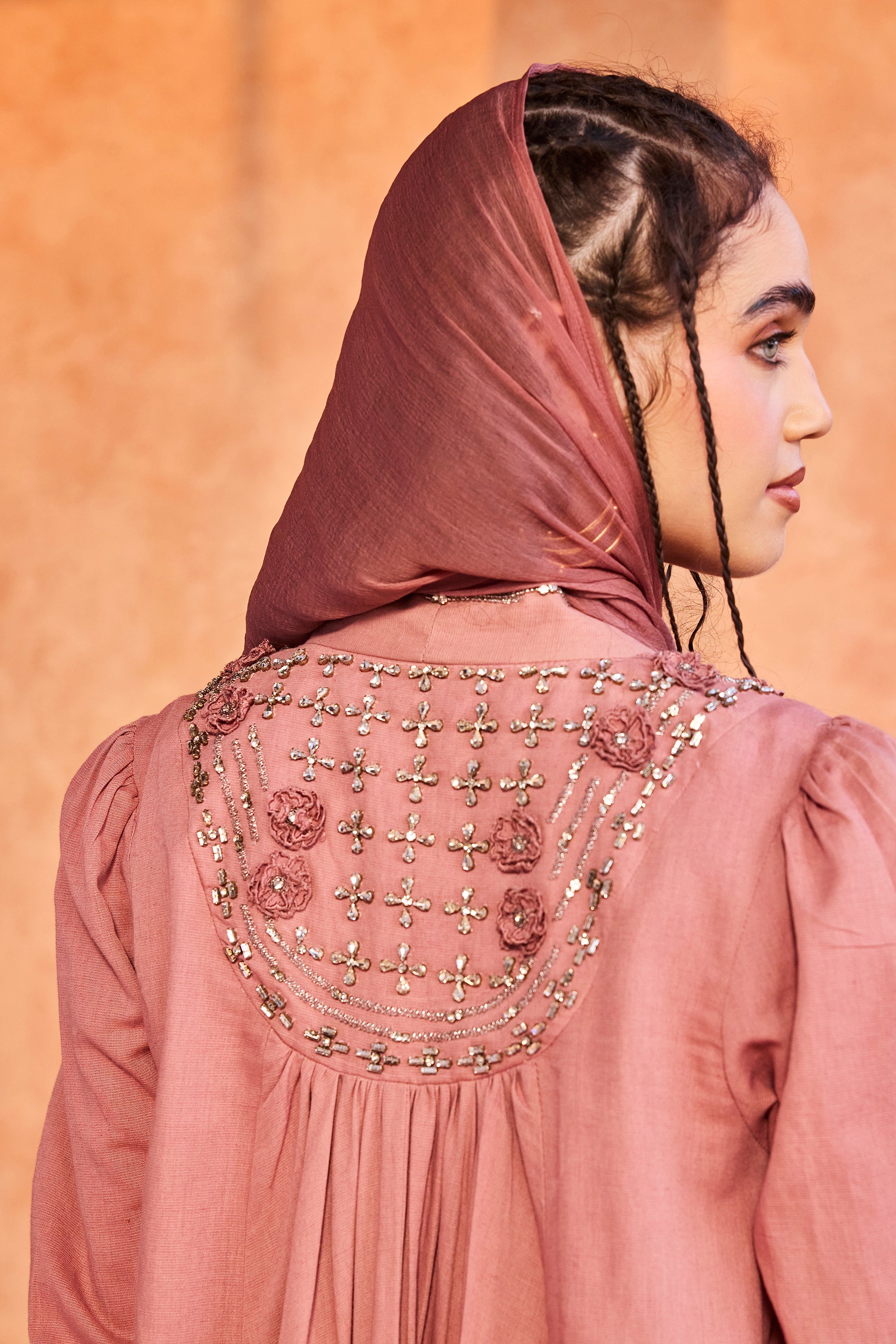 Tamara Abaya with Embellishment