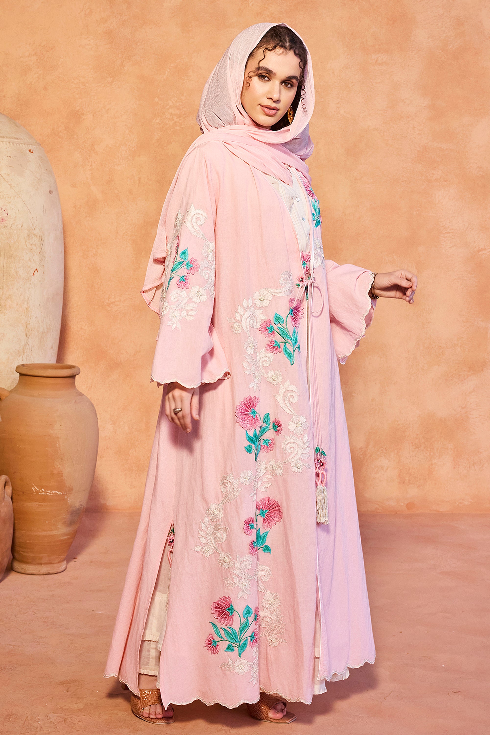 Sameera Embroidered Abaya