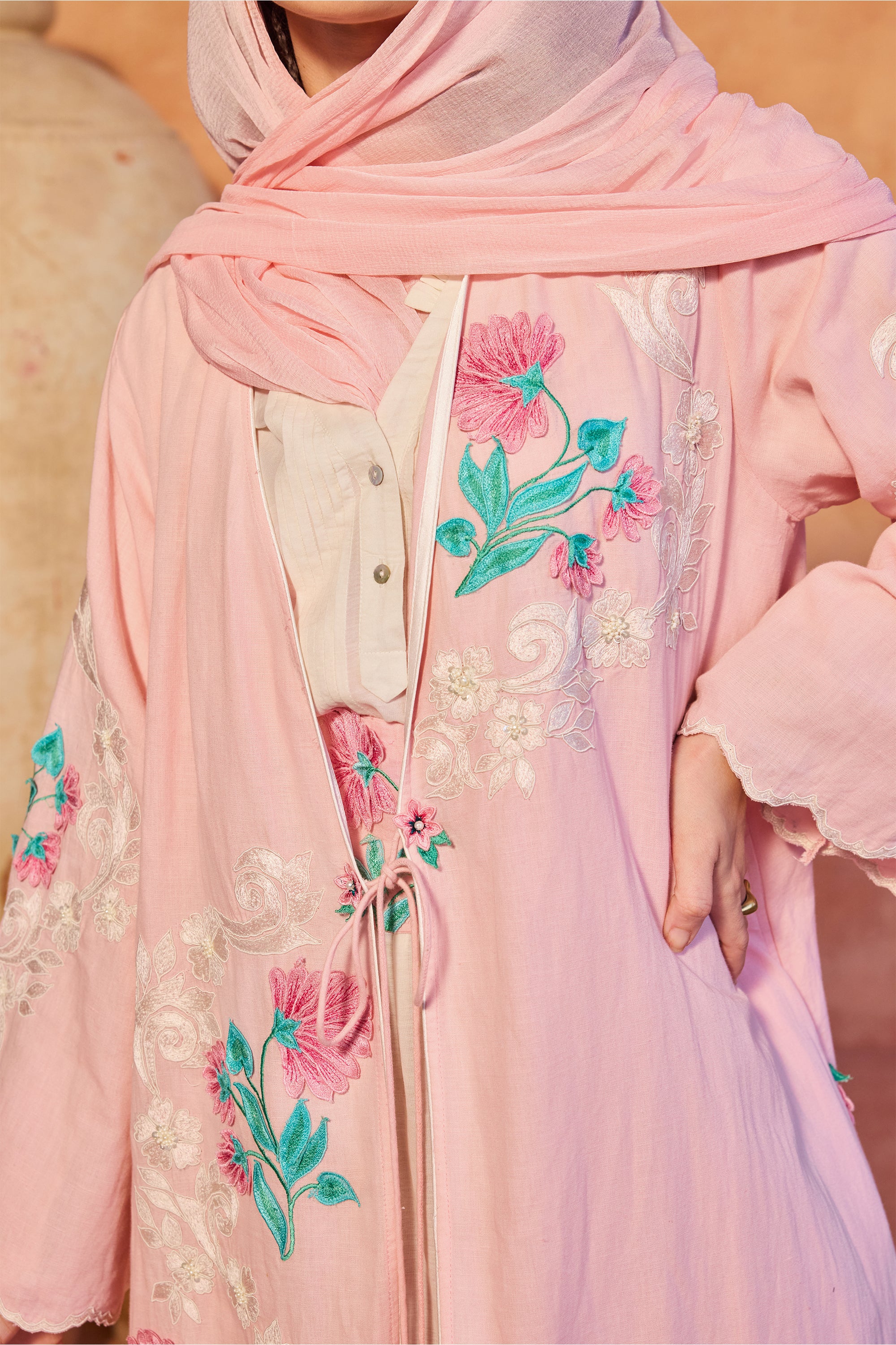 Sameera Embroidered Abaya